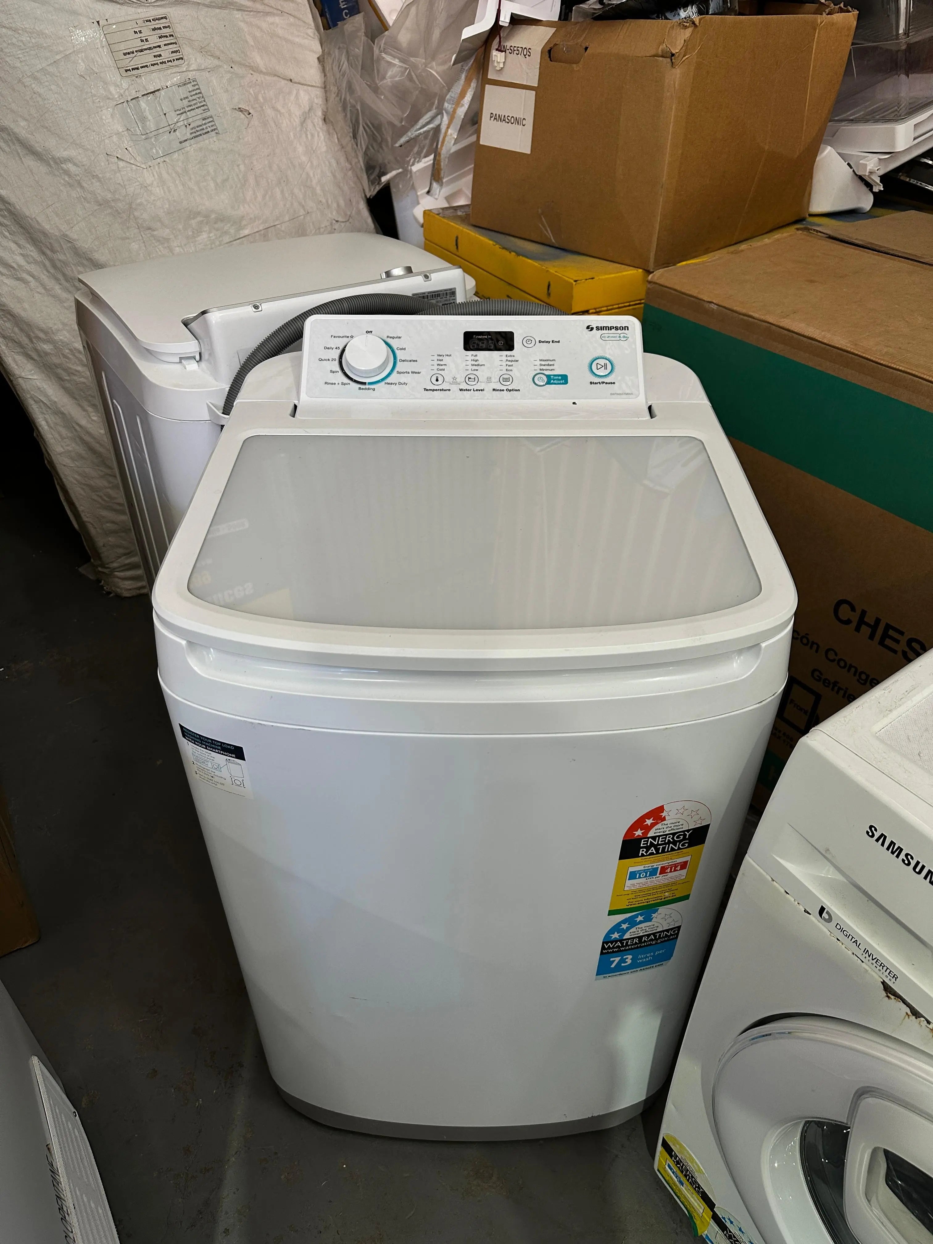 Refurbished Simpson 6kg Top Load Washing Machine | ADELAIDE