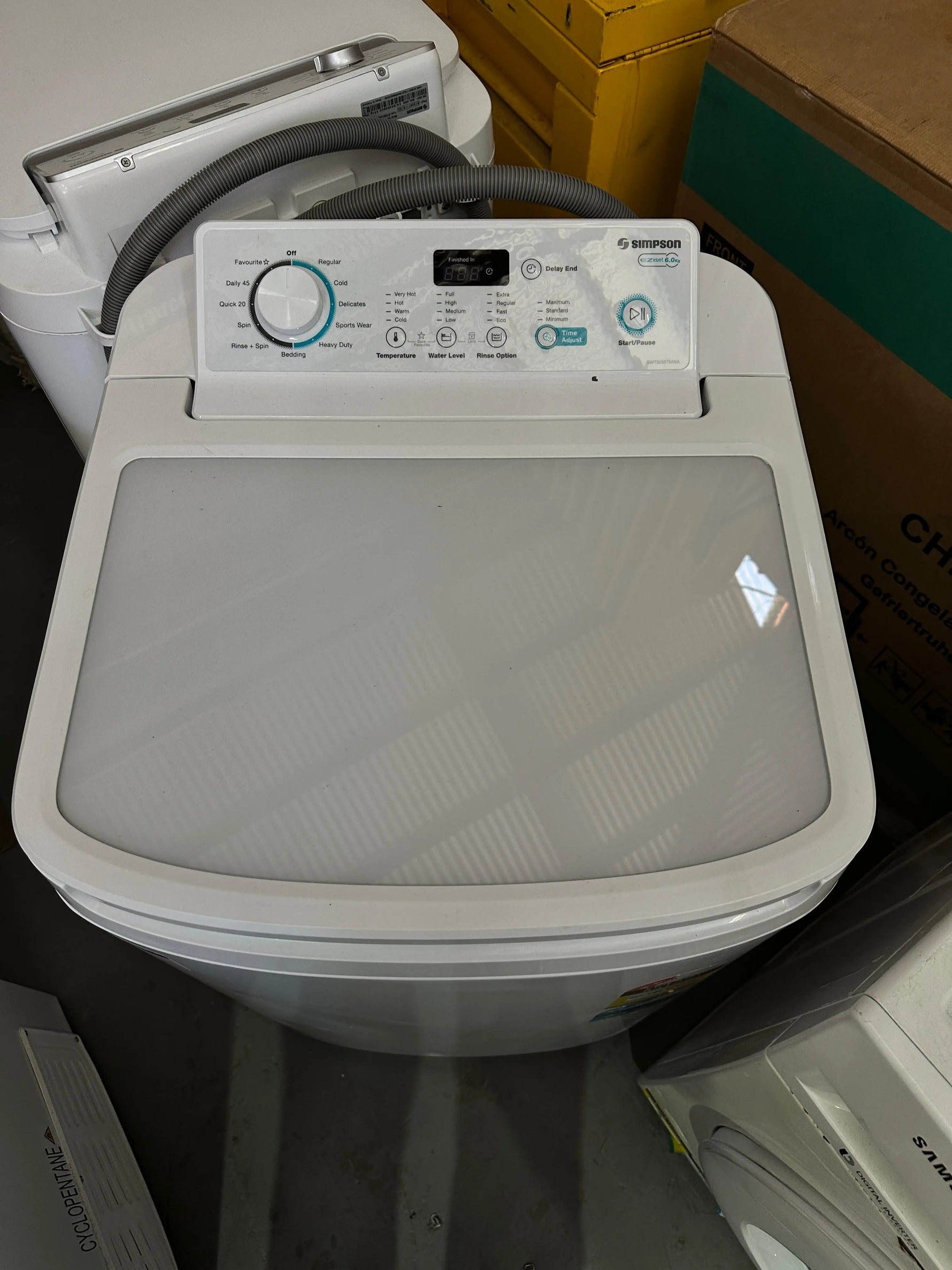 Refurbished Simpson 6kg Top Load Washing Machine