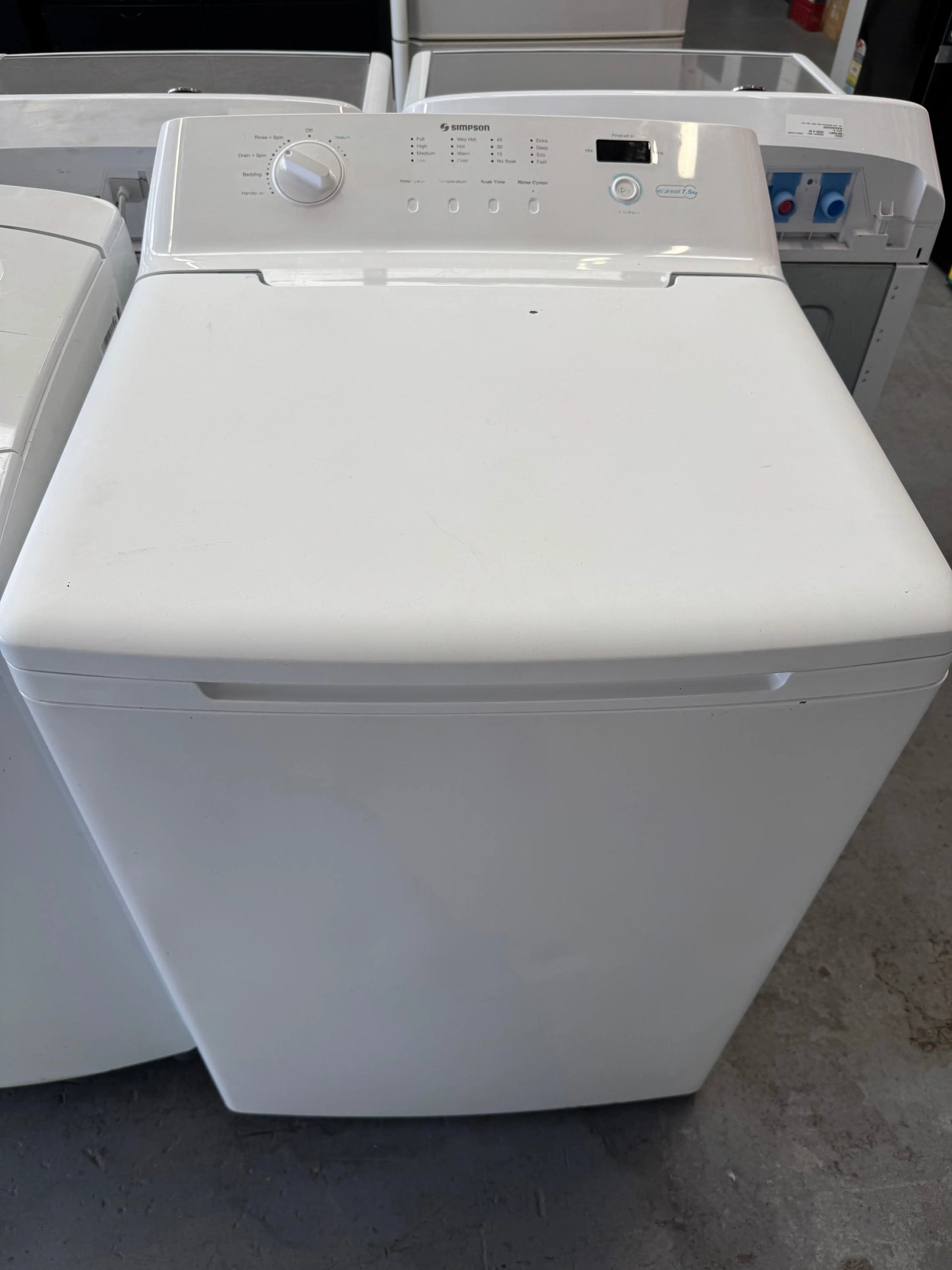 Refurbished Simpson 7.5 kg washing machine | SYDNEY