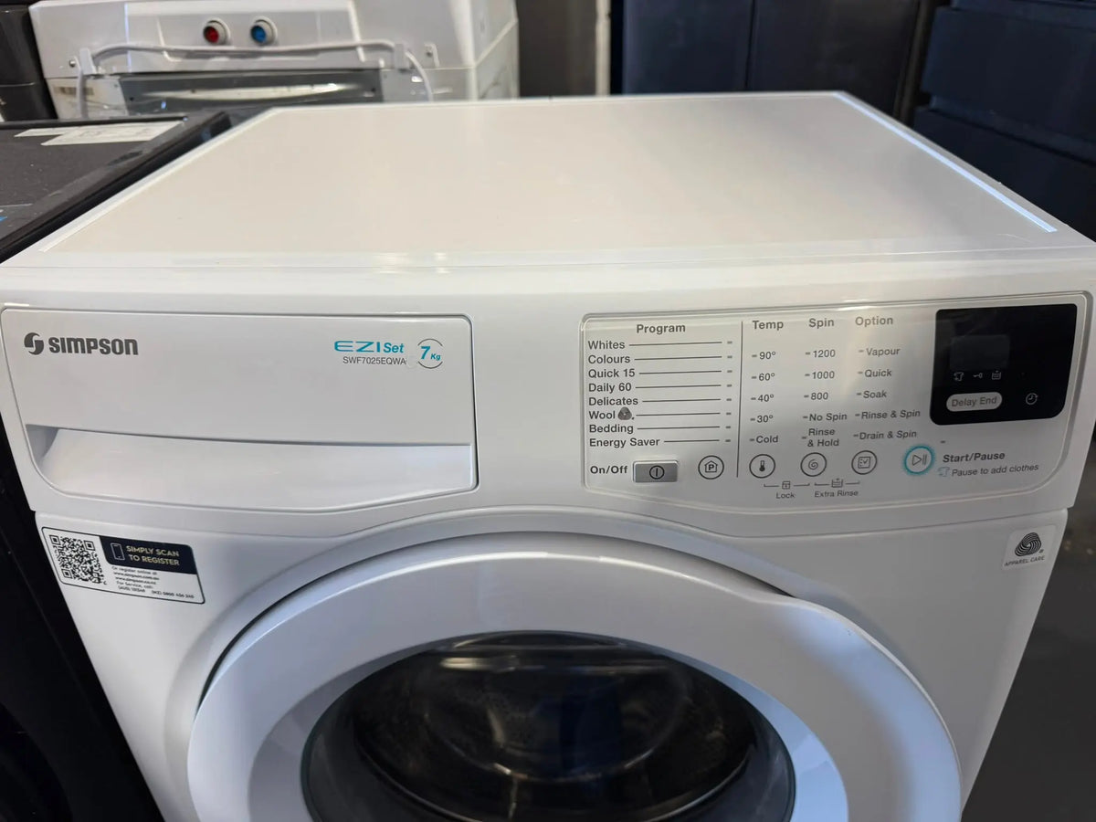 Refurbished Simpson 7kg Front Load Washing Machine | PERTH