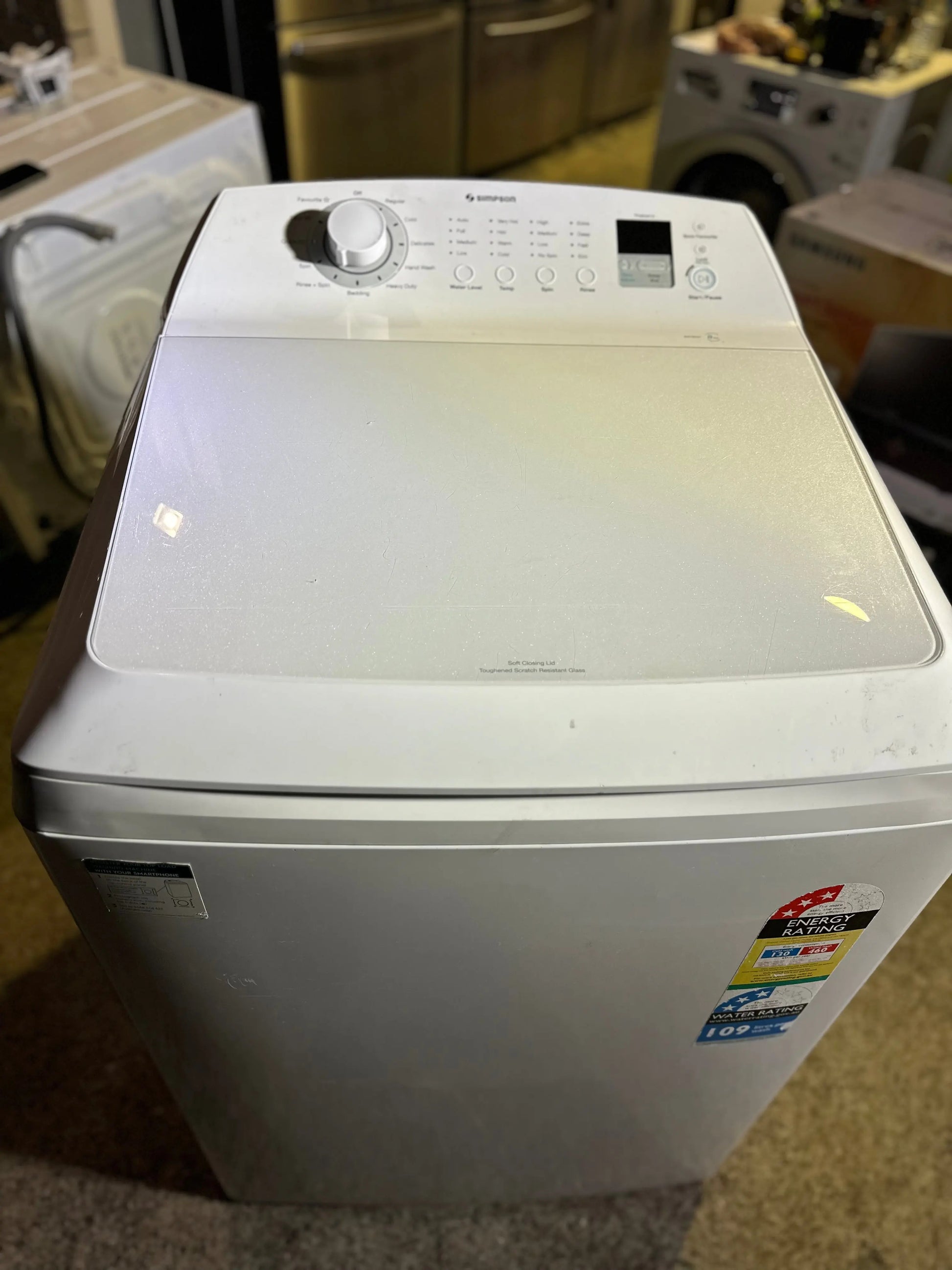 Refurbished Simpson 8 KGS washing machines | BRISBANE