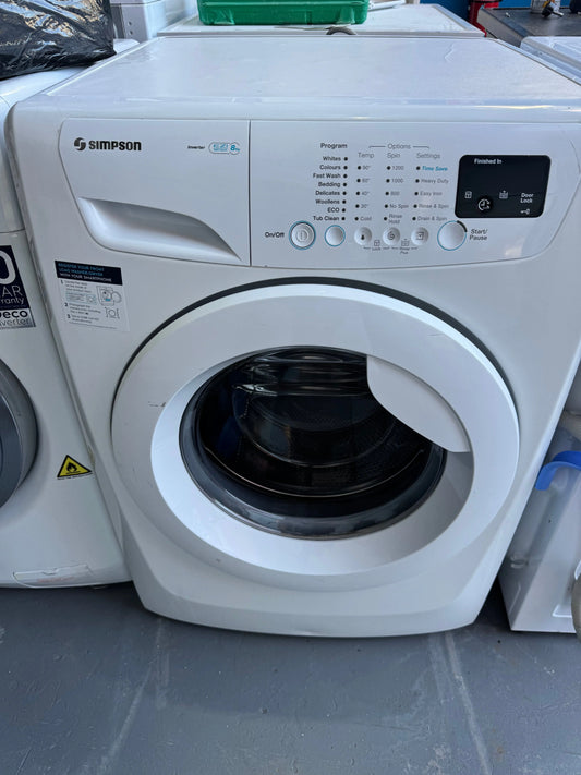 Refurbished Simpson 8kg washing machine | PERTH
