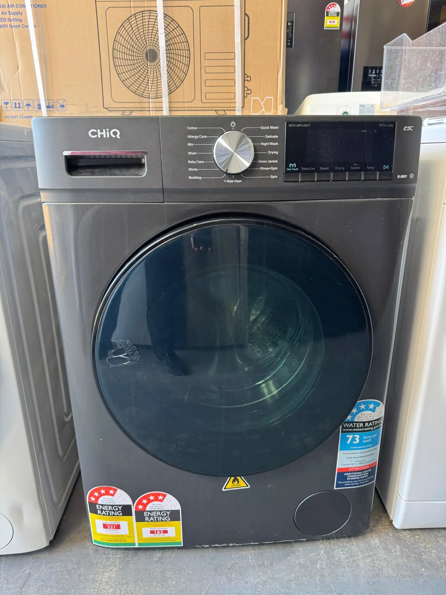 Refurbished Smart CHiQ 8.5kg Front Load Washing Machine | PERTH