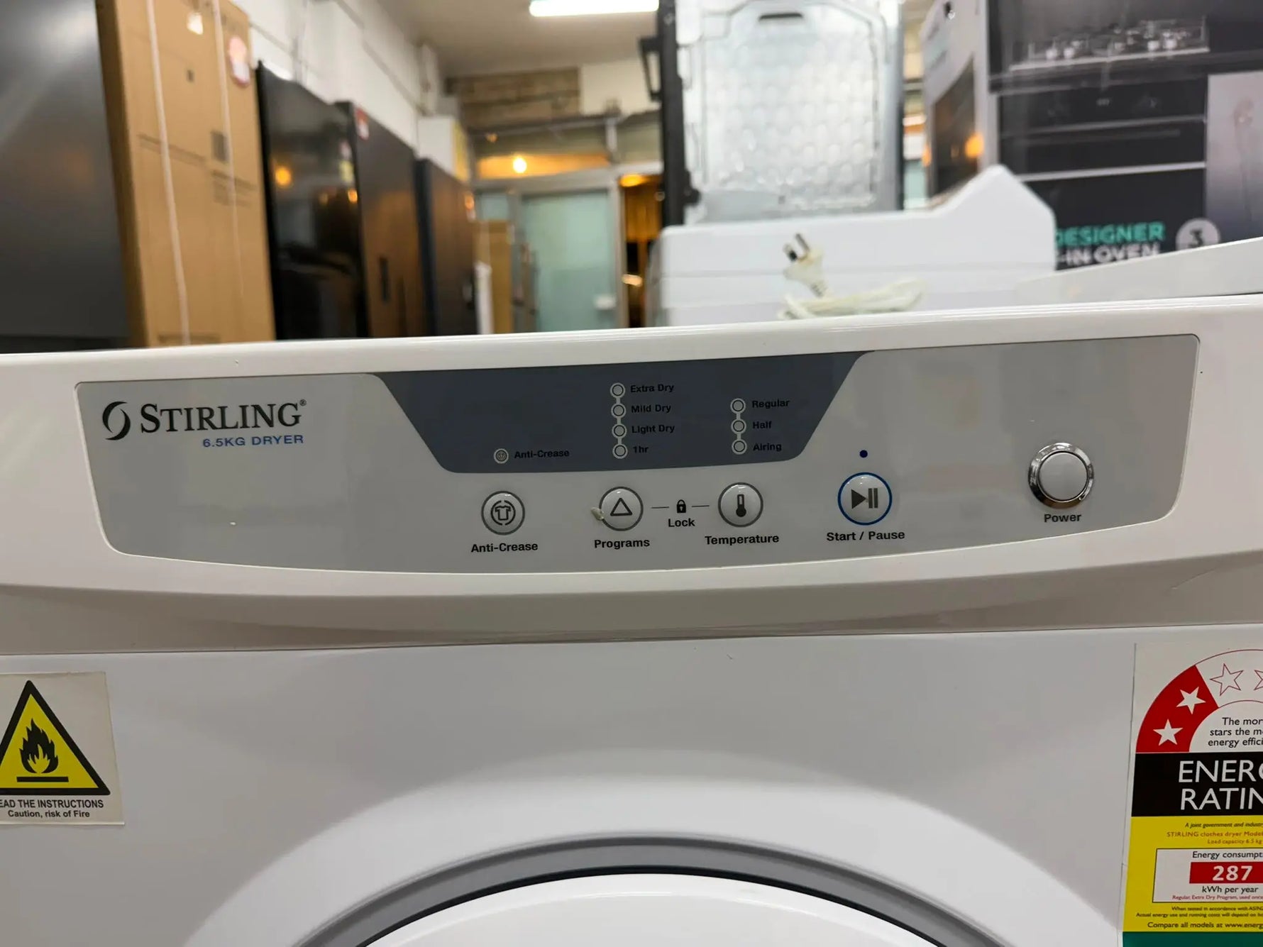 Refurbished Stirling 6.5kg Dryer & Kogan 9kg Washer Combo | RESERVOIR
