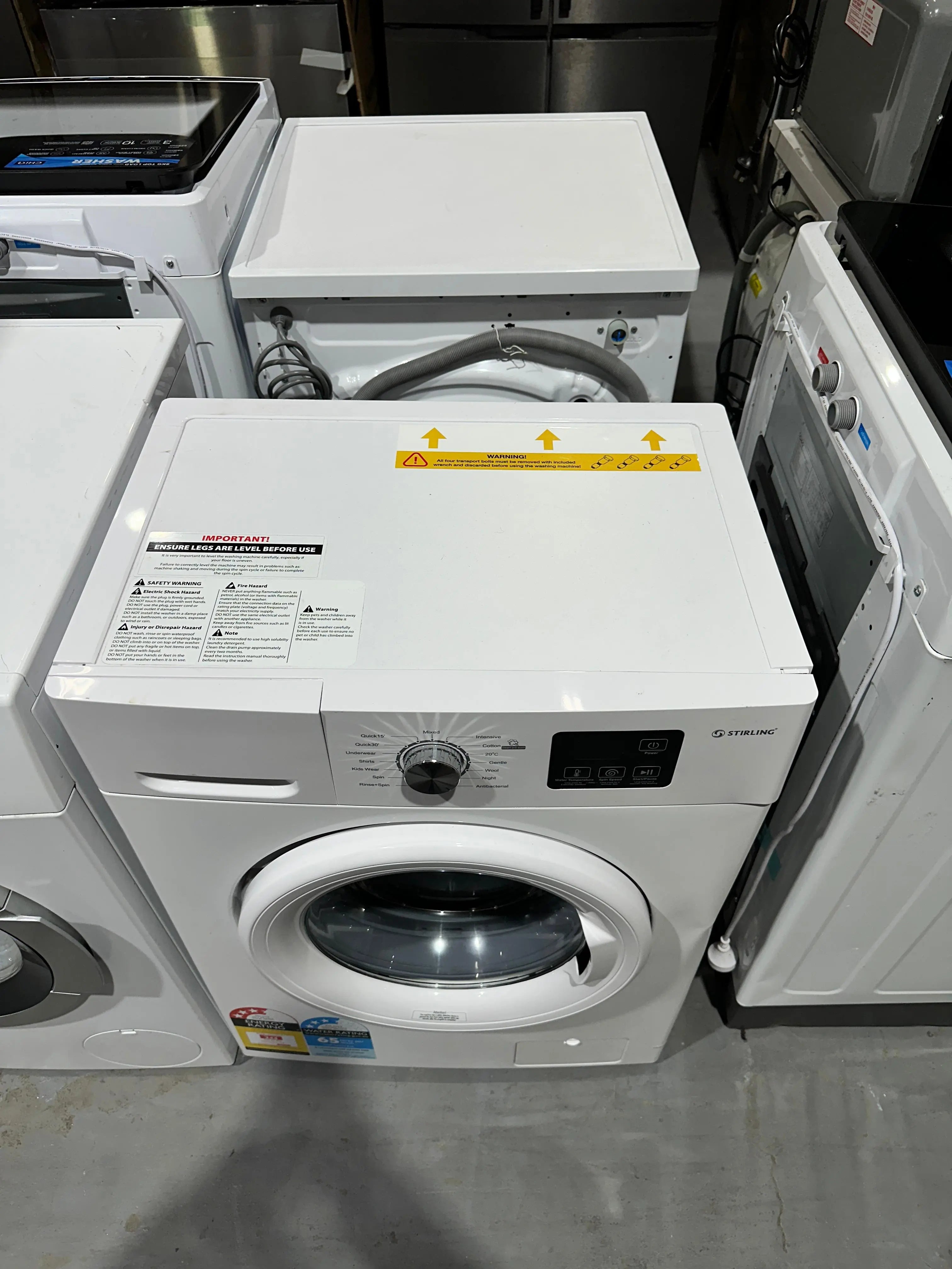 Refurbished Stirling 6kg Front Load Washing Machine | ADELAIDE