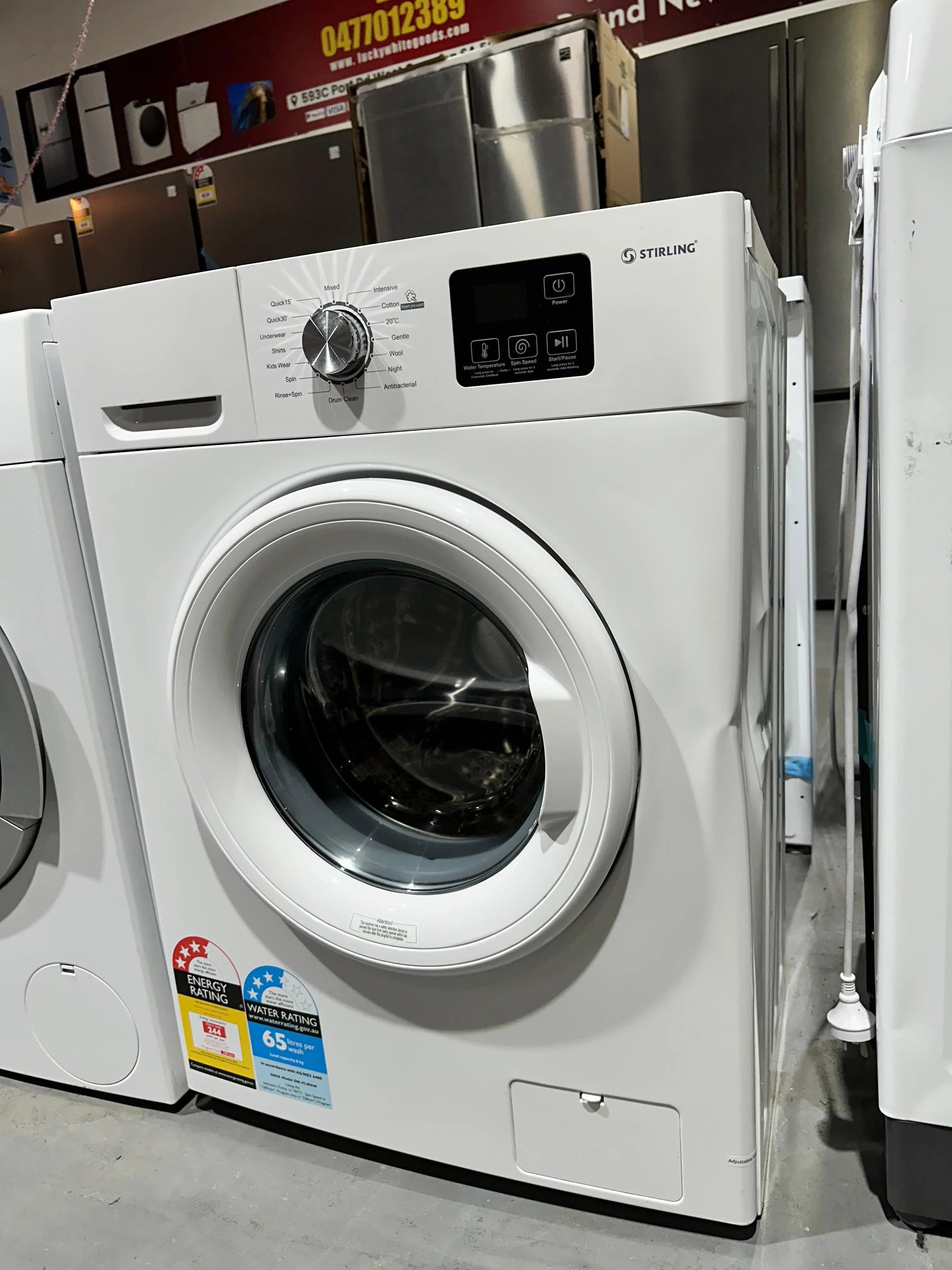 Refurbished Stirling 6kg Front Load Washing Machine | ADELAIDE