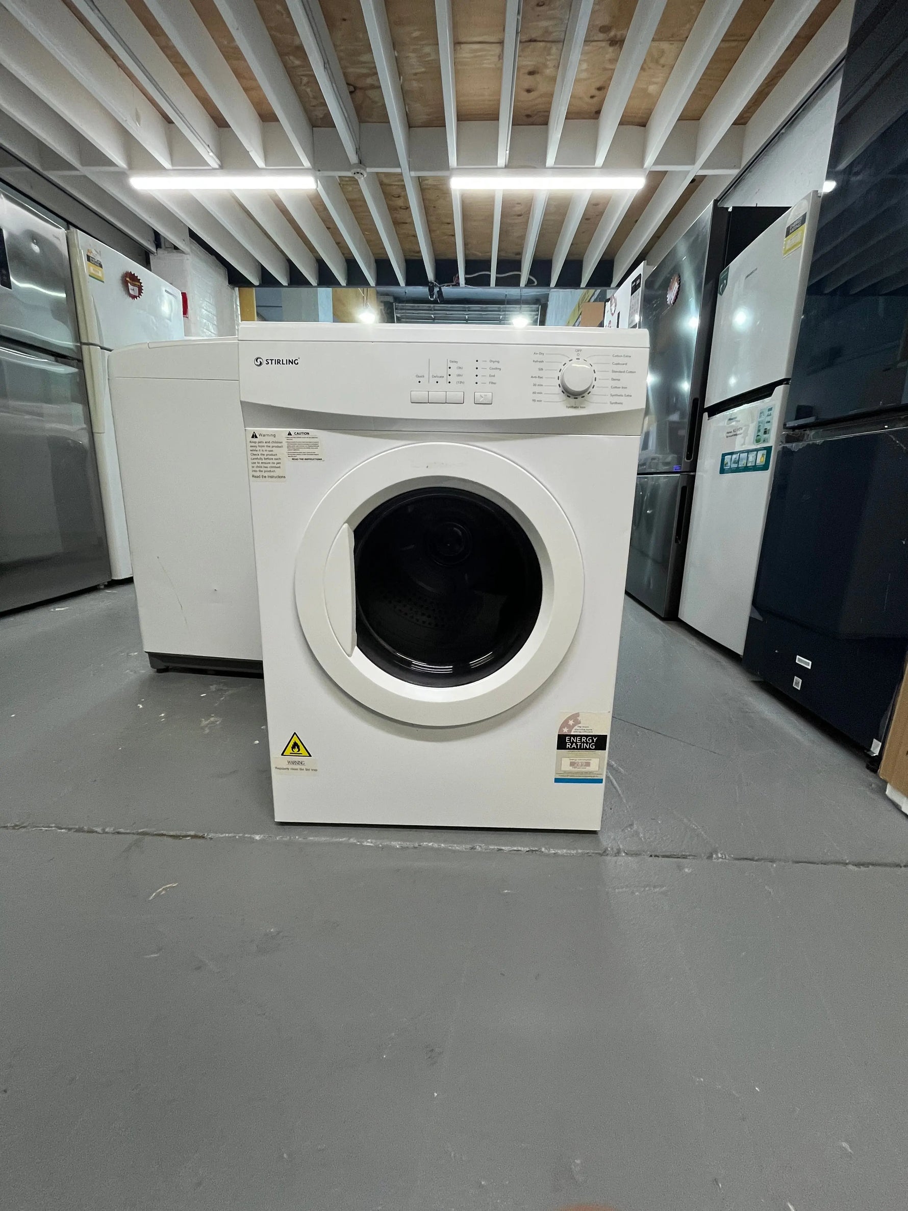 Refurbished Stirling 7kg Condenser Dryer STR-CD70W – White | ALEXANDRIA