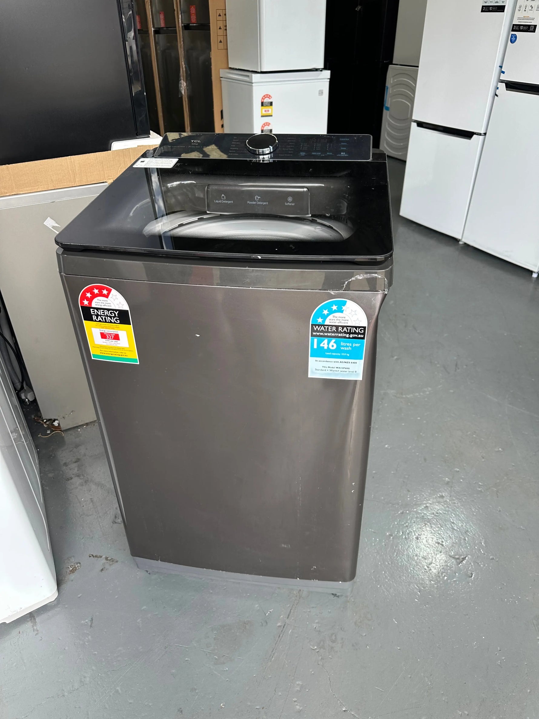 Refurbished TCL 10 kg top loader washer | ALEXANDRIA