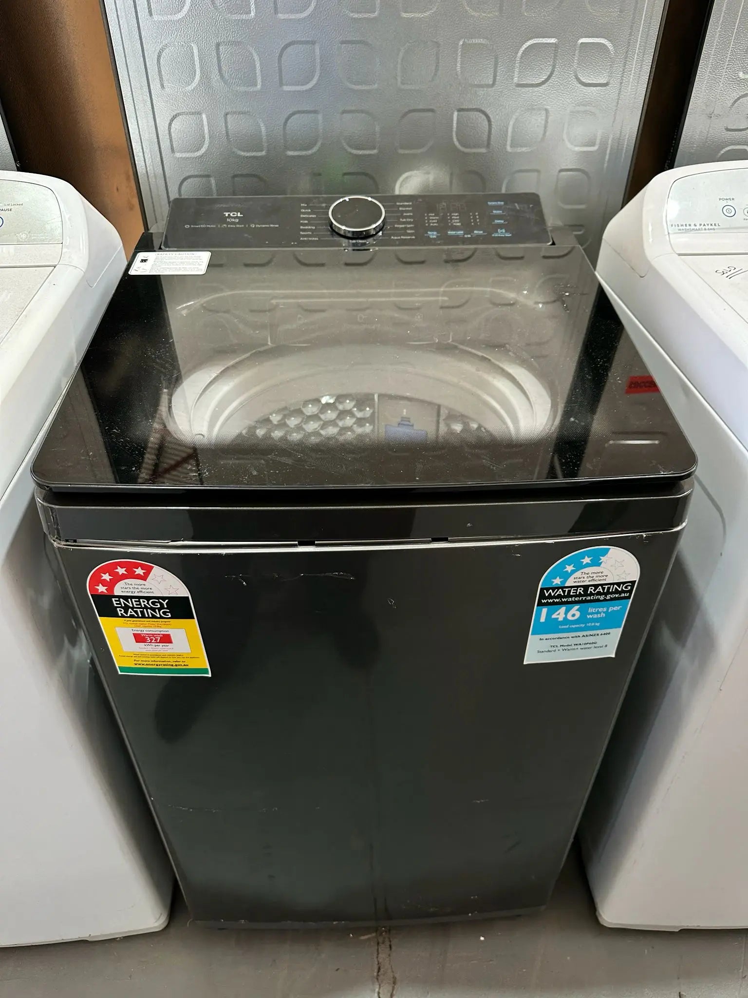 Refurbished TCL 10kg Top Load Washing Machine | ADELAIDE
