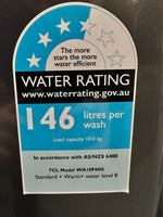 Refurbished TCL 10kg Top Load Washing Machine | ADELAIDE