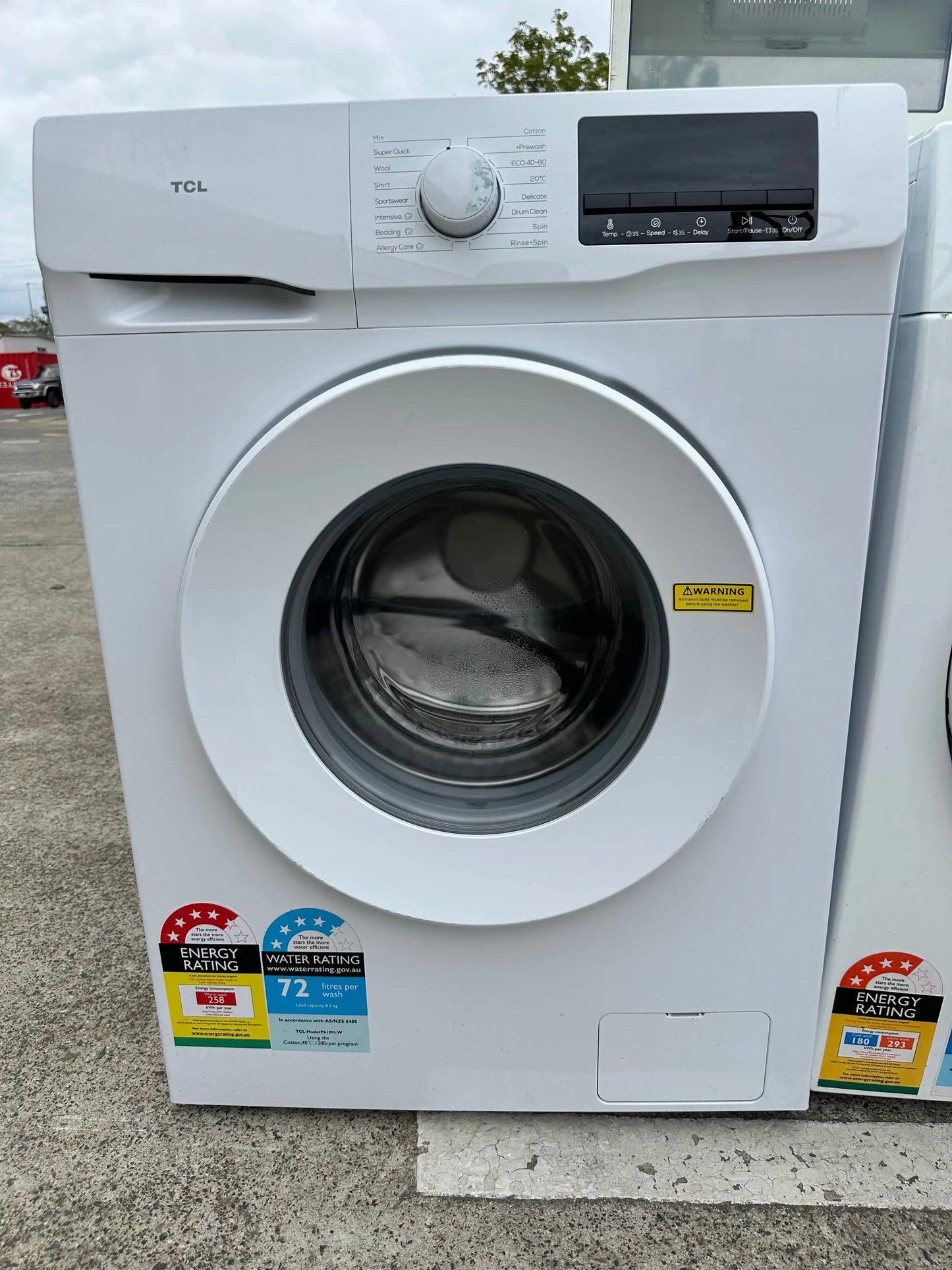 Refurbished TCL 8.5kg Washer | BRISBANE