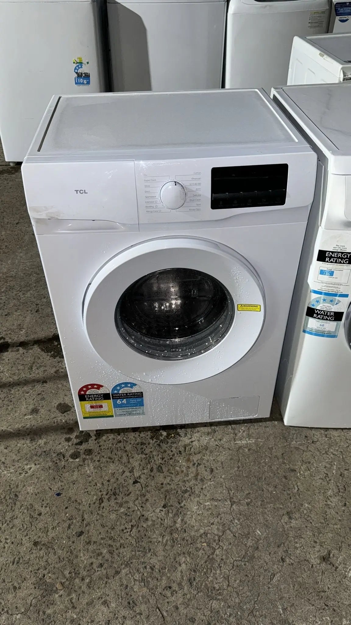 Refurbished TCL 8.5kg Washer | Lucky white goods