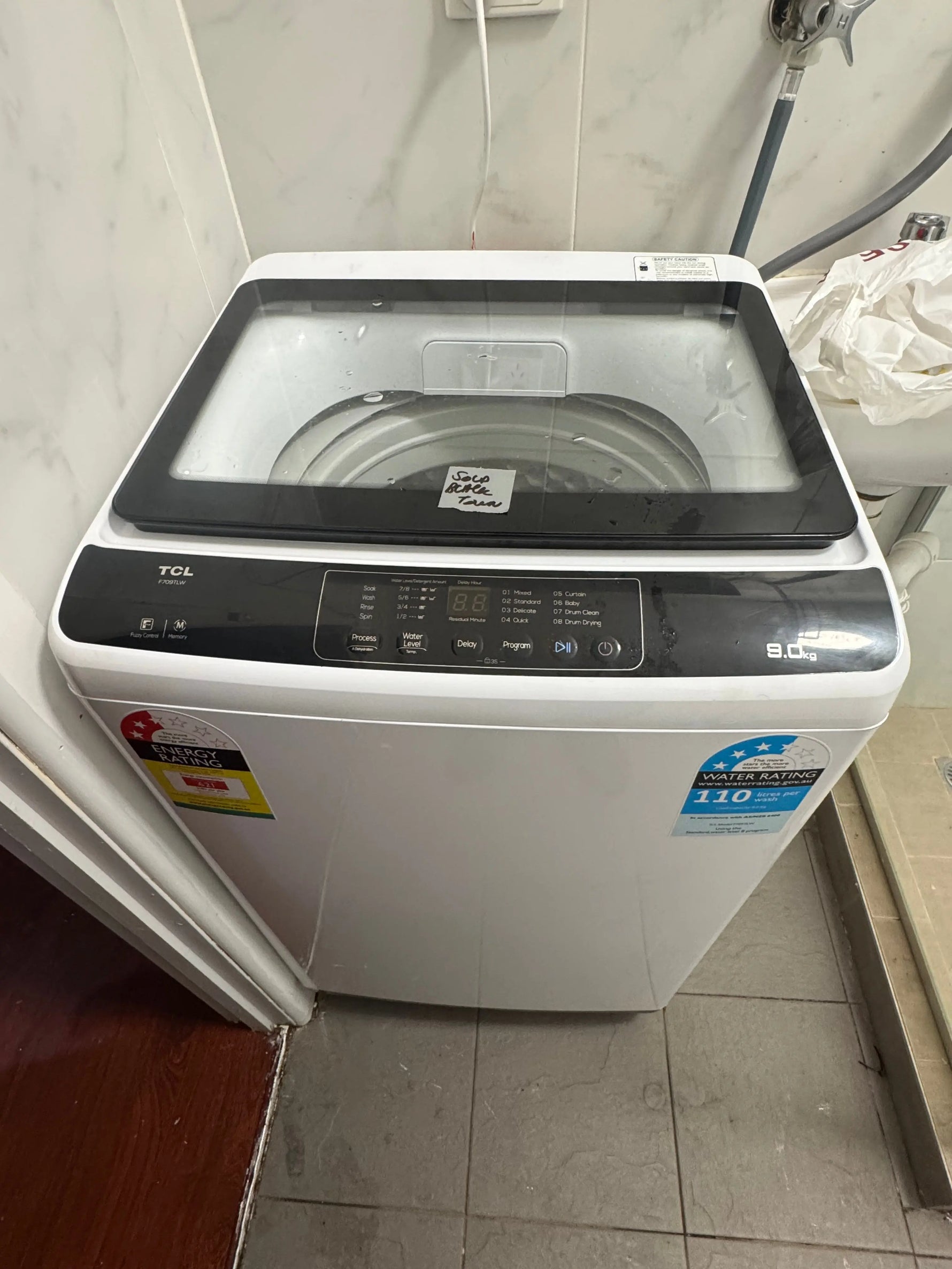 Refurbished TCL 9kg Top Load Washing Machine  3 months warranty | ALEXANDRIA