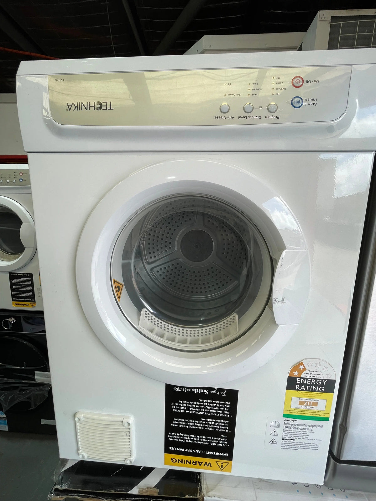 Refurbished Technika 7 kg vented dryer | SYDNEY