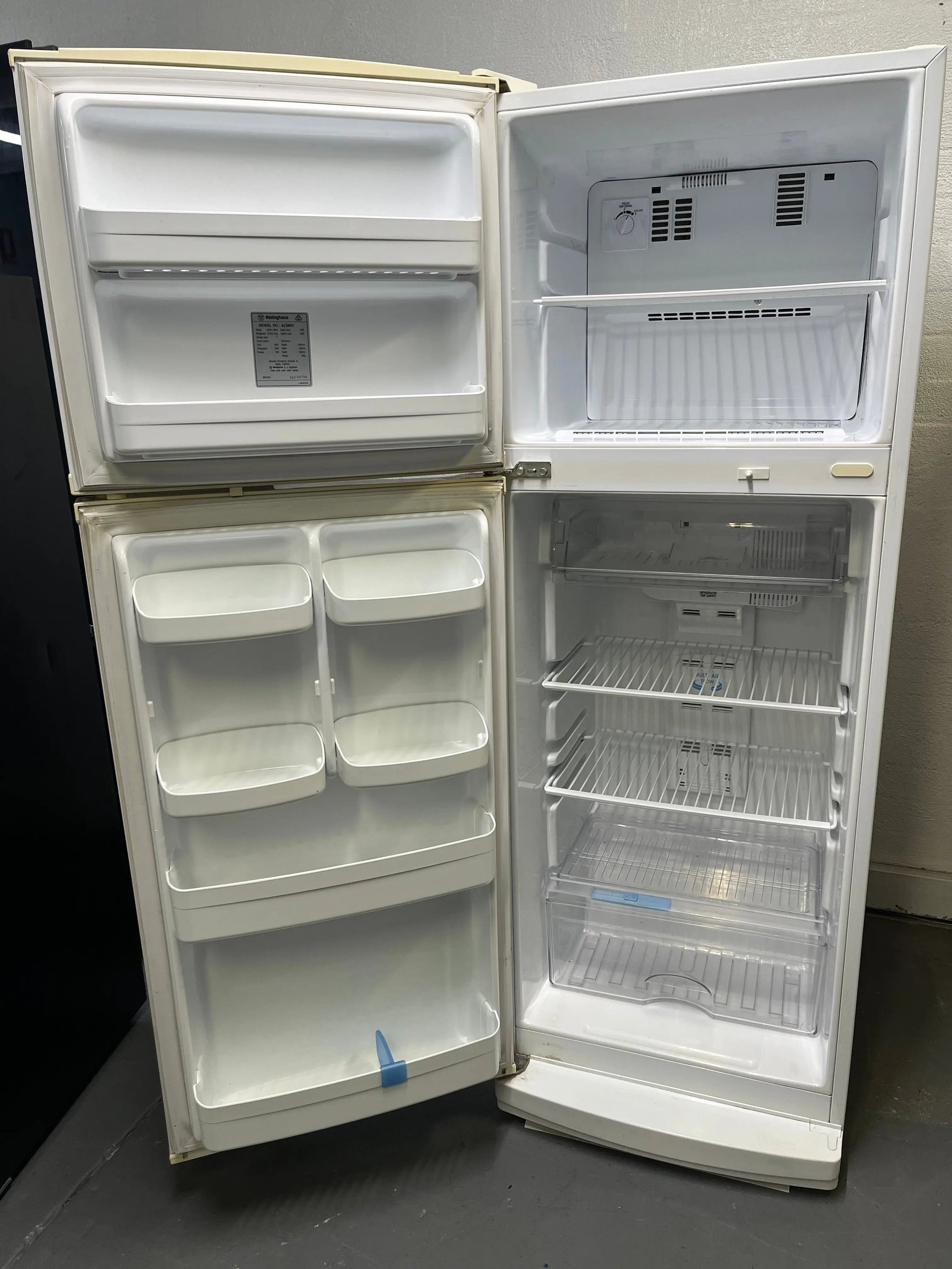 Refurbished Westinghouse 284L Top Mount Refrigerator – Spacious Frost Free Fridge with Adjustable Storage | ALEXANDRIA