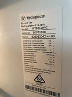 Refurbished Westinghouse 340L Fridge Freezer & Fisher & Paykel 8kg Top Loader Combo | SYDNEY