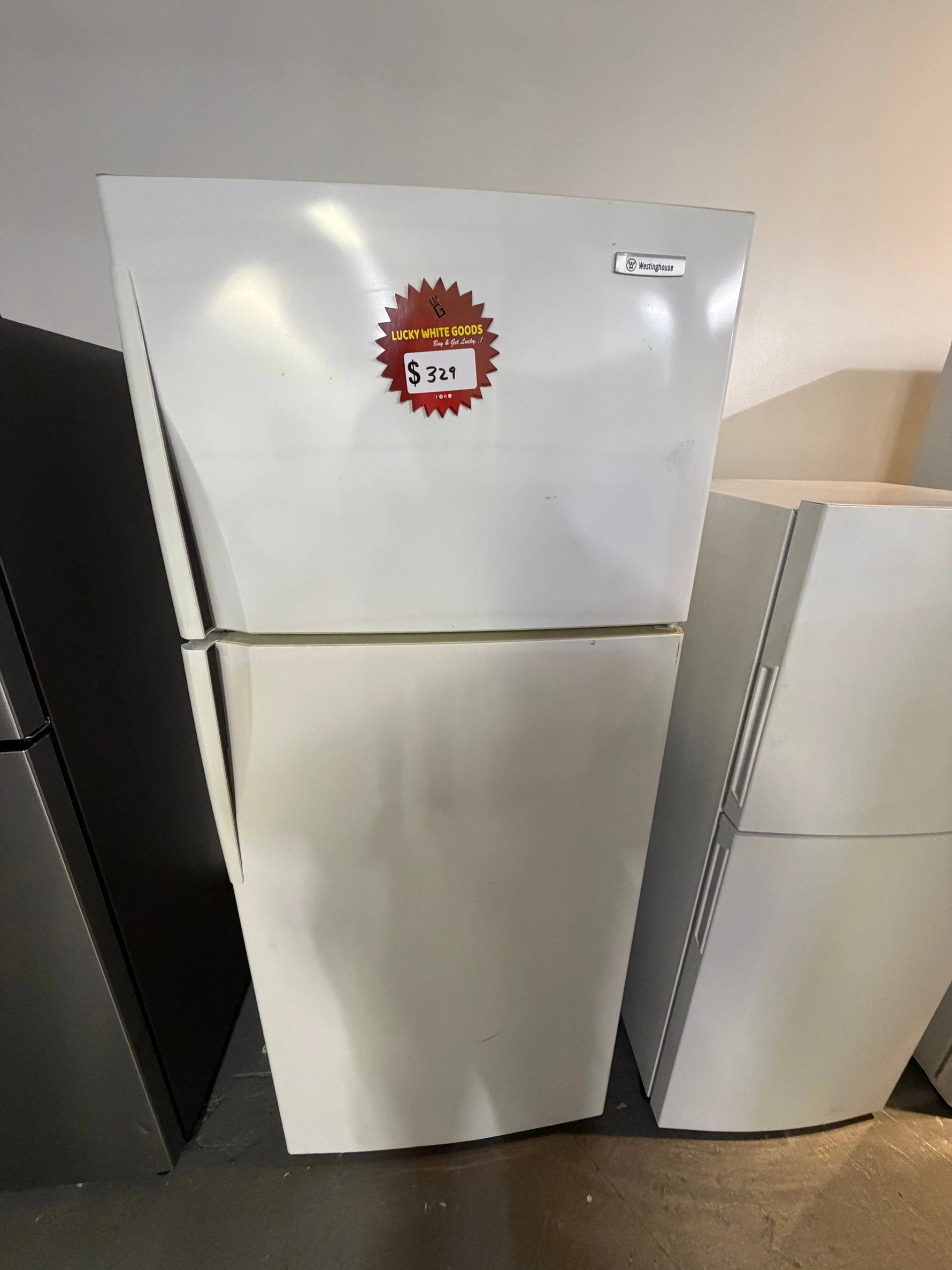 Refurbished Westinghouse 420 ltr top mount fridge freezer | ALEXANDRIA