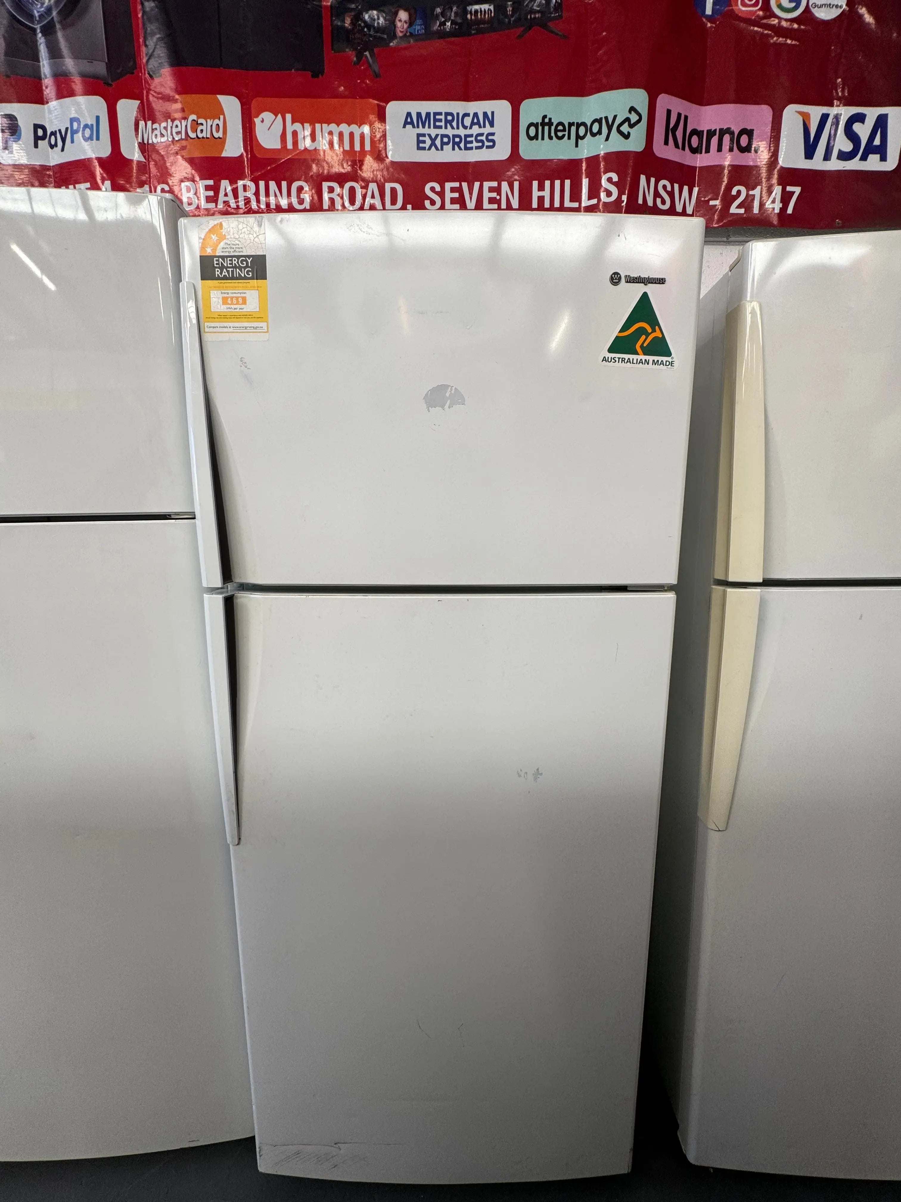Refurbished Westinghouse 420L Fridge Freezer | SYDNEY