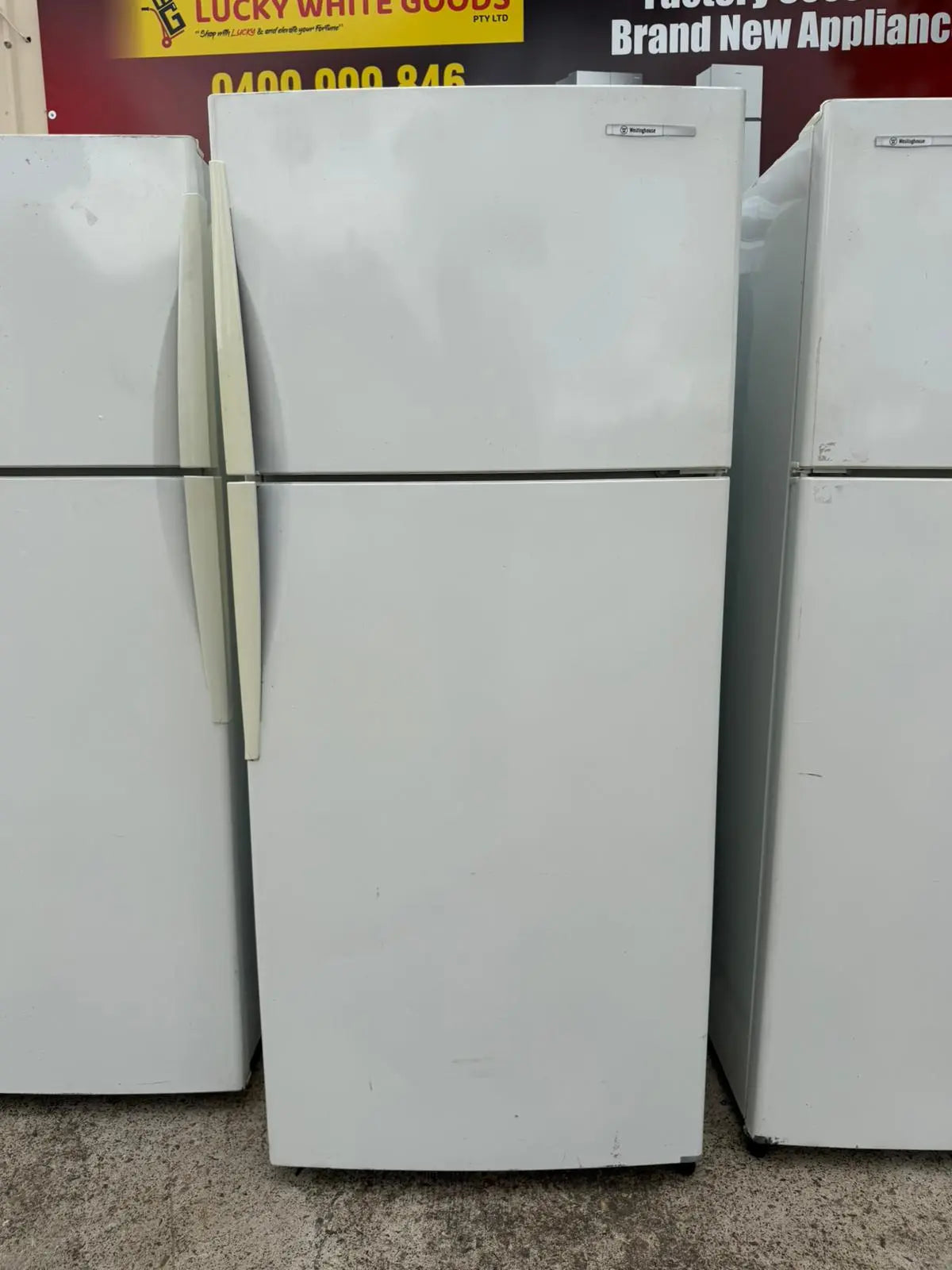 Refurbished Westinghouse 420L Top Mount Fridge Freezer – RJ422V-R*4 | BRISBANE
