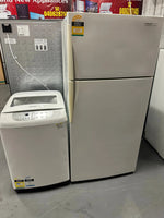 Refurbished Westinghouse 520 ltr top mount fridge freezer & Samsung 6.5 kg top loader washer | SYDNEY