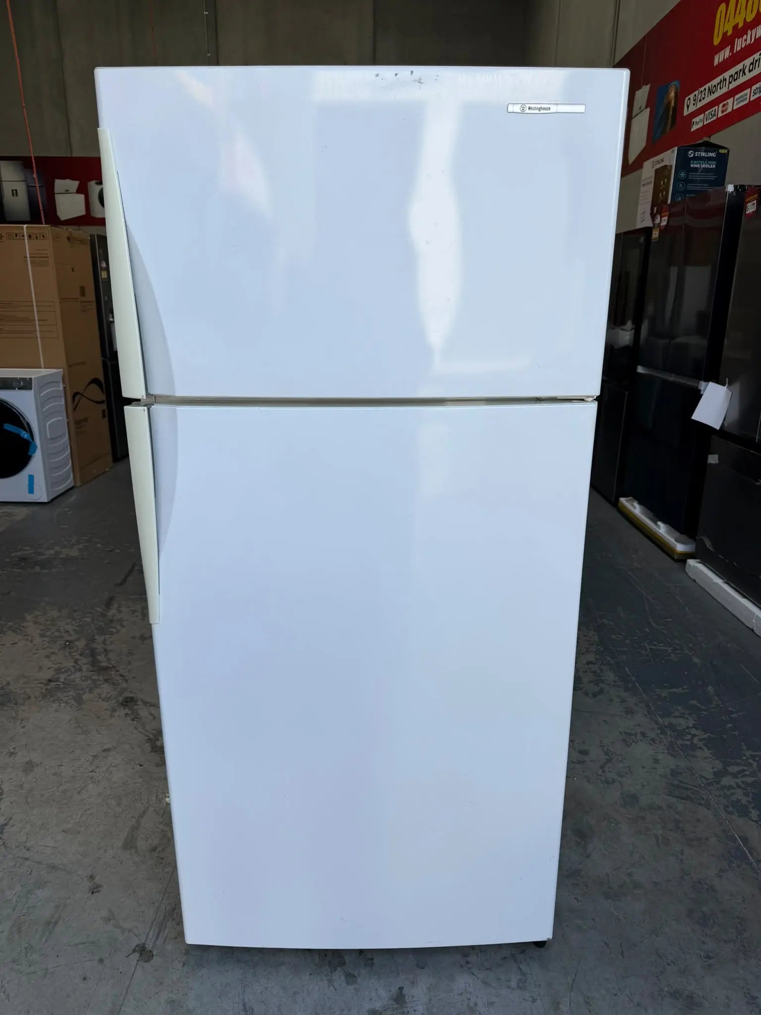 Refurbished Westinghouse 520L Top Mount Fridge Freezer