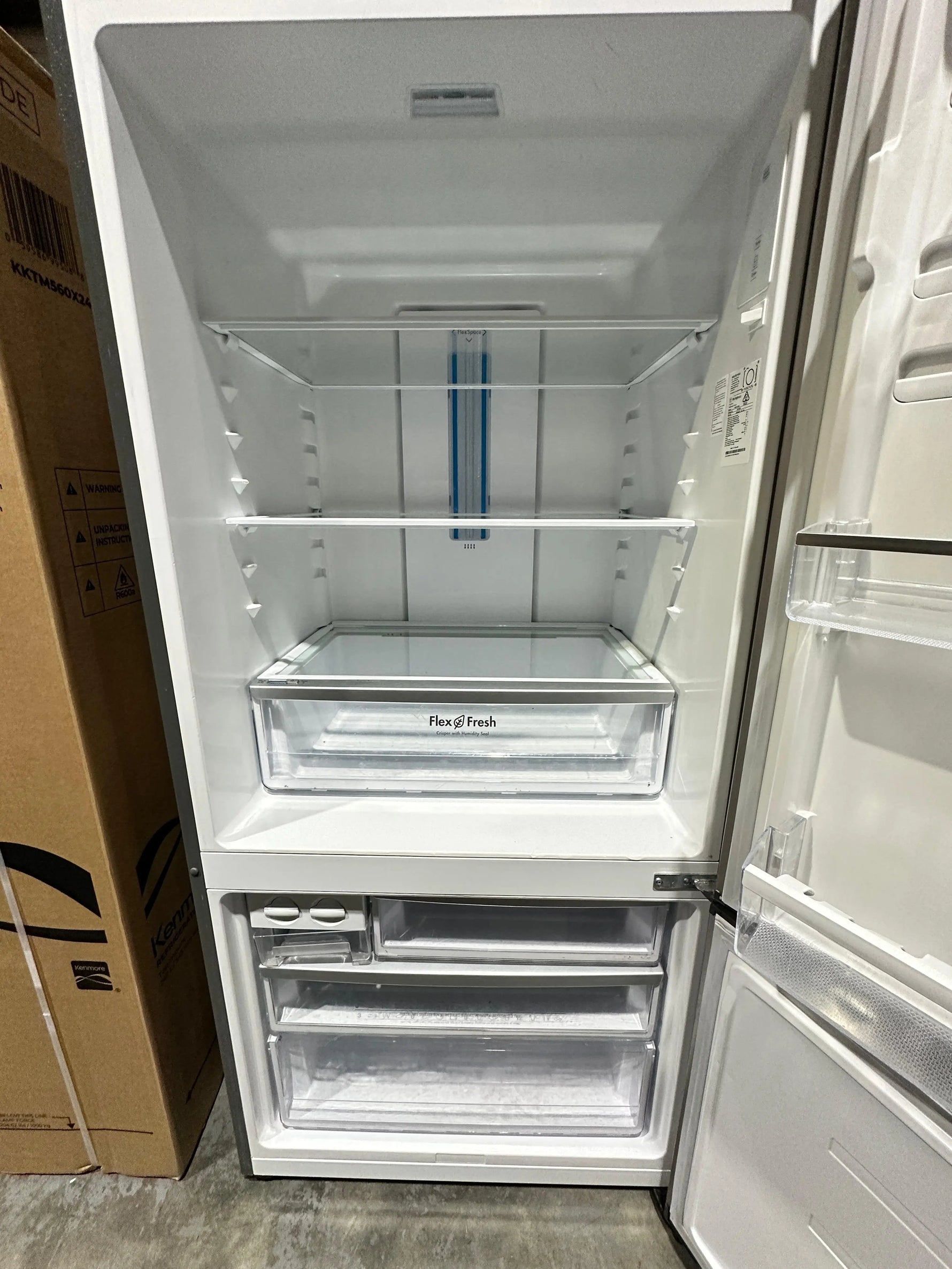 Refurbished Westinghouse 529L Bottom Mount Fridge Freezer | ADELAIDE