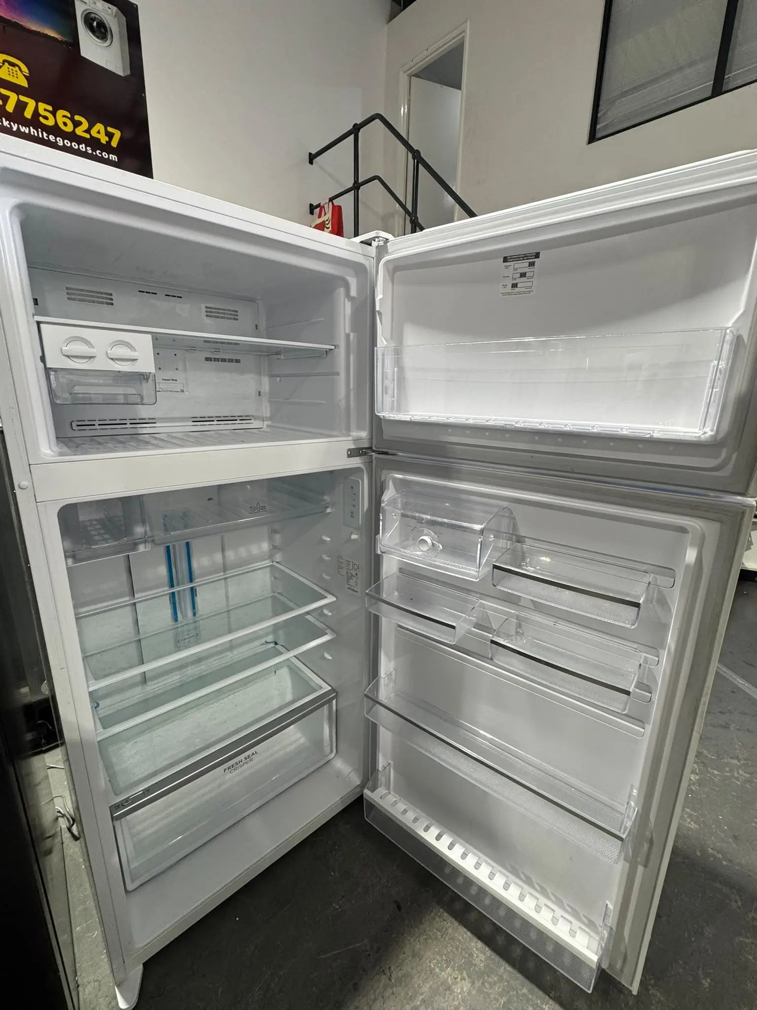 Refurbished Westinghouse 536L Fridge Freezer | PERTH