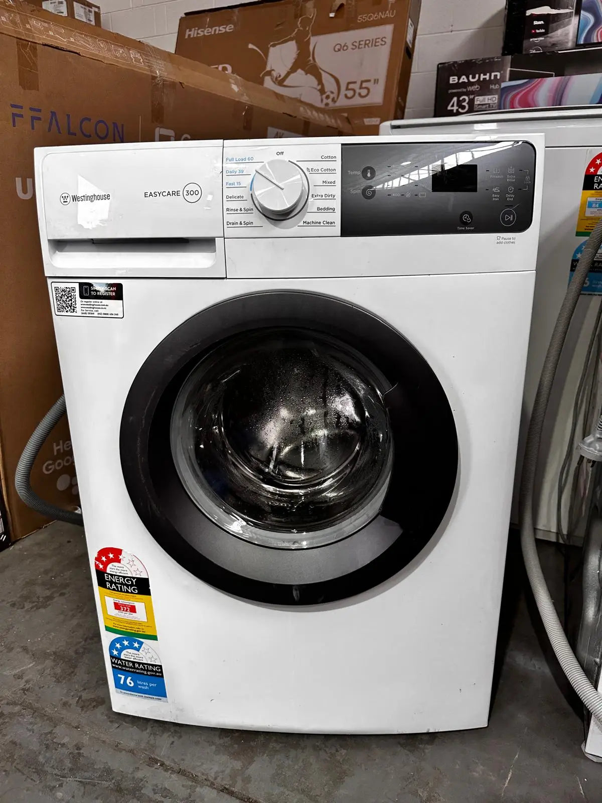 Refurbished Westinghouse 7.5kg Front Load Washer WWF7524N3WA | ADELAIDE