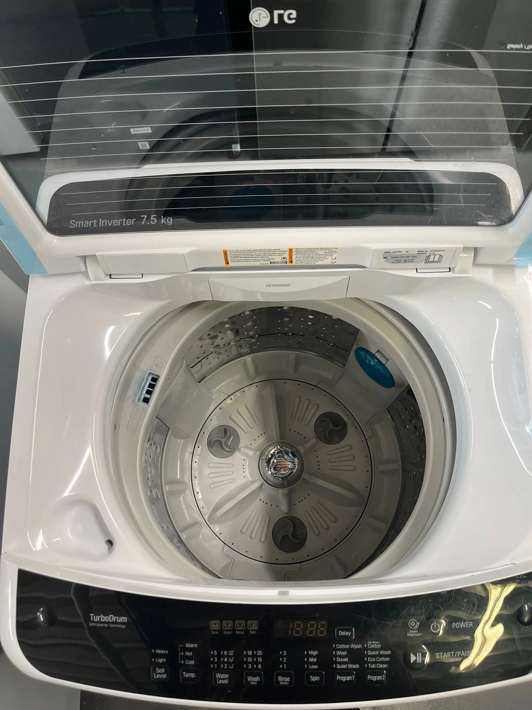 Refurbished Westinghouse WTB4604SB 460L Top Mount Fridge + LG WTG7520 7.5kg Top Load Washing Machine Combo | ALEXANDRIA