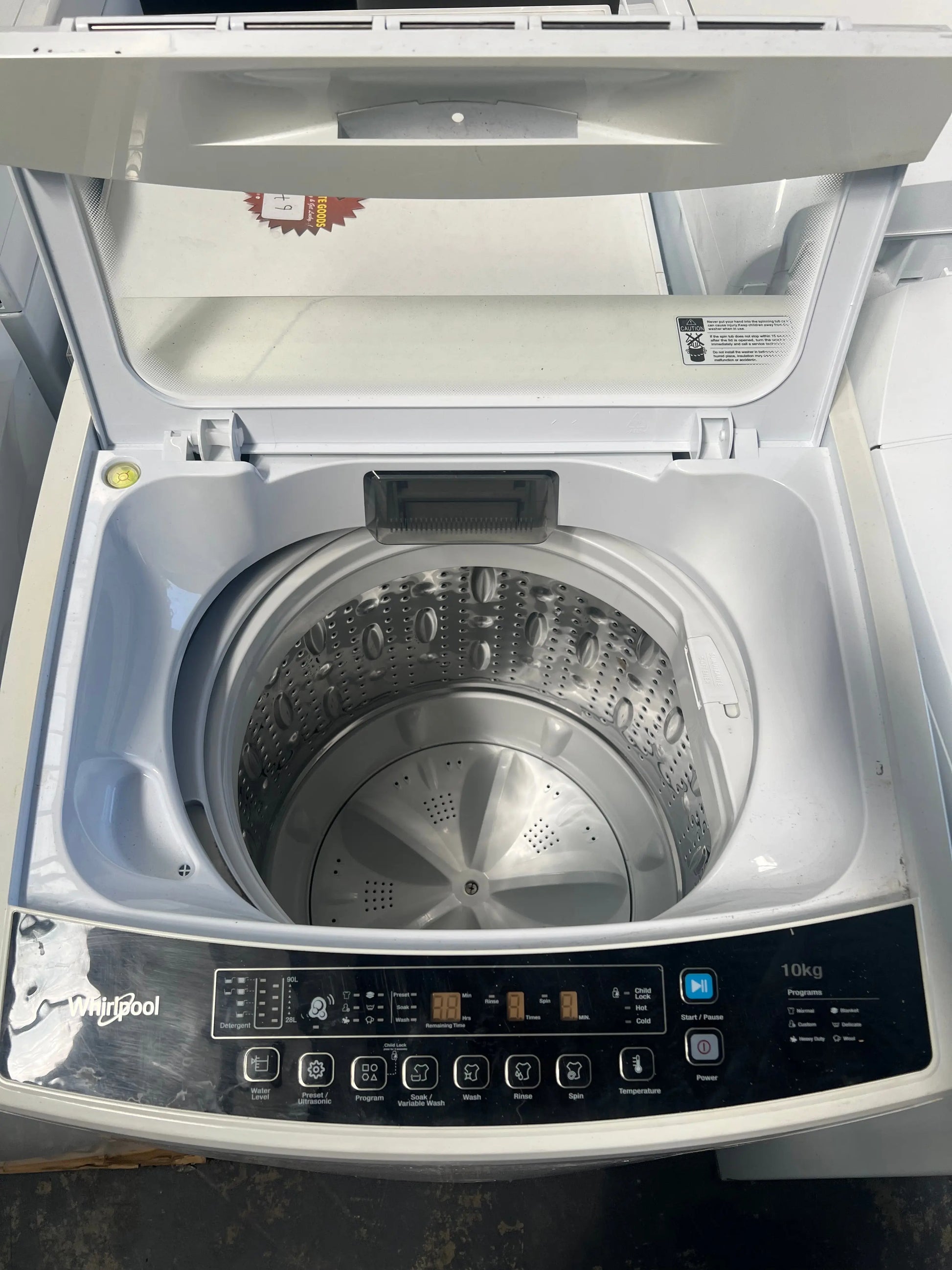 Refurbished Whirlpool 10 kgs Washing machine | ADELAIDE