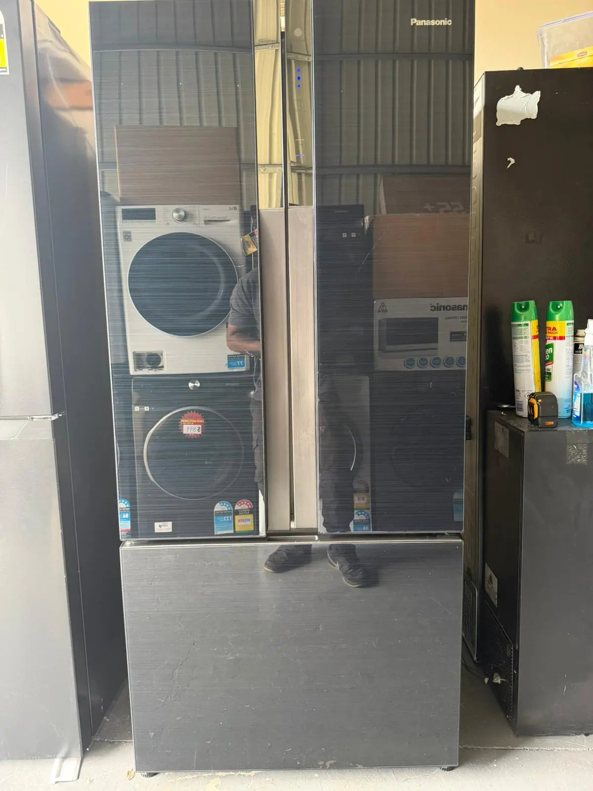 Refurbished – Panasonic NR-CY55CGK AU 494L Fridge Freezer | BRISBANE