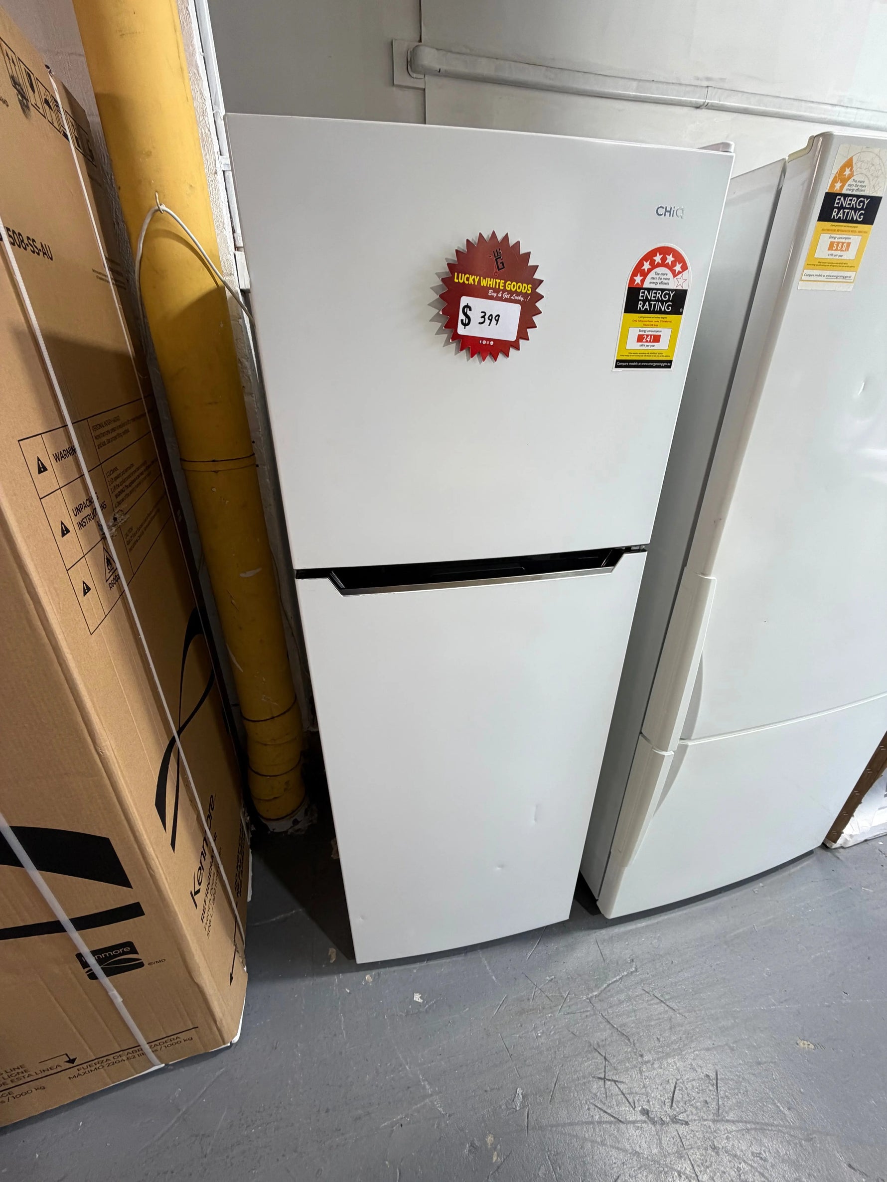 Refurbished chiq 348 ltr fridge freezer | ALEXANDRIA
