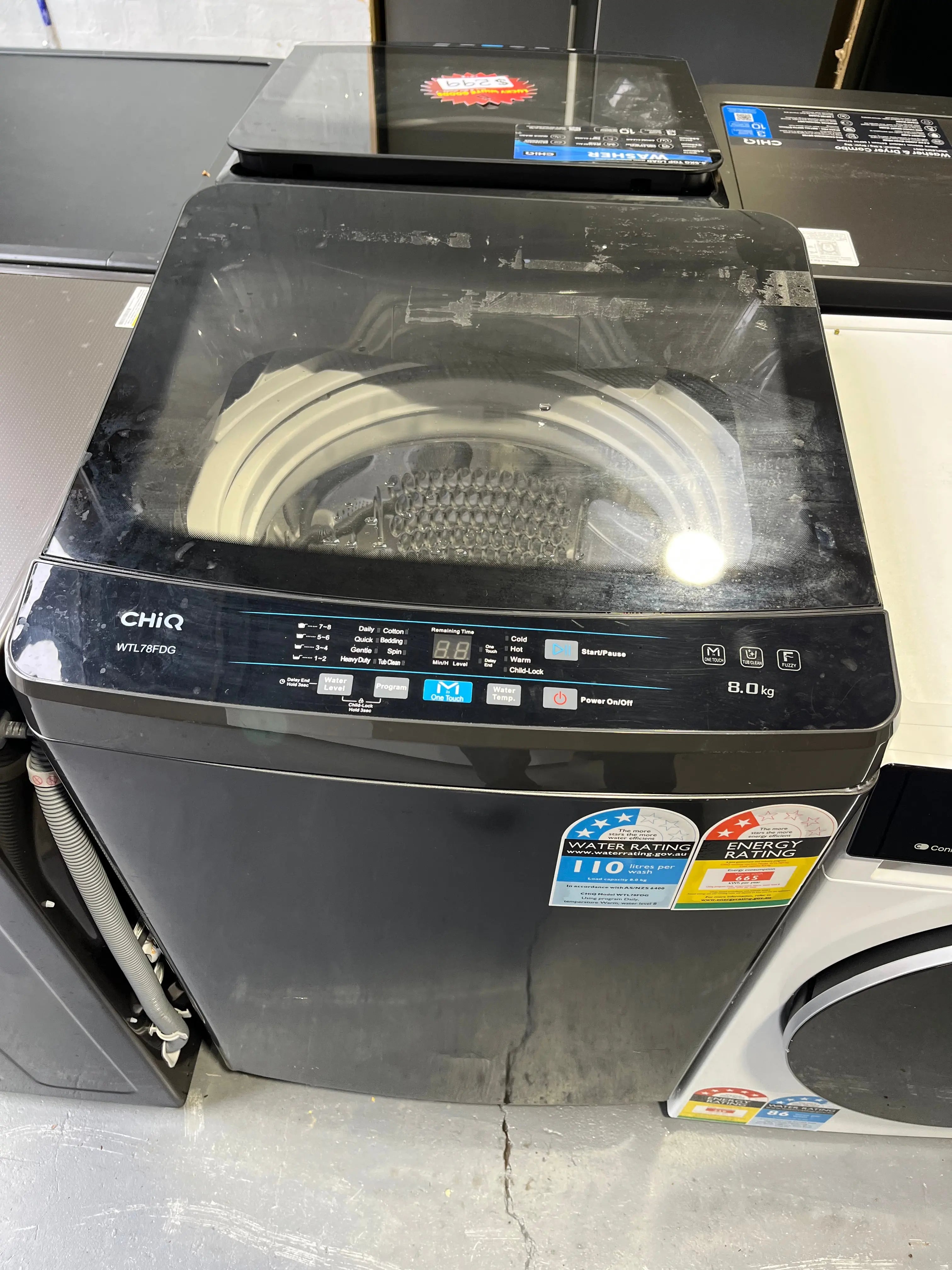 Refurbished chiq 8 kgs washing machine | ALEXANDRIA