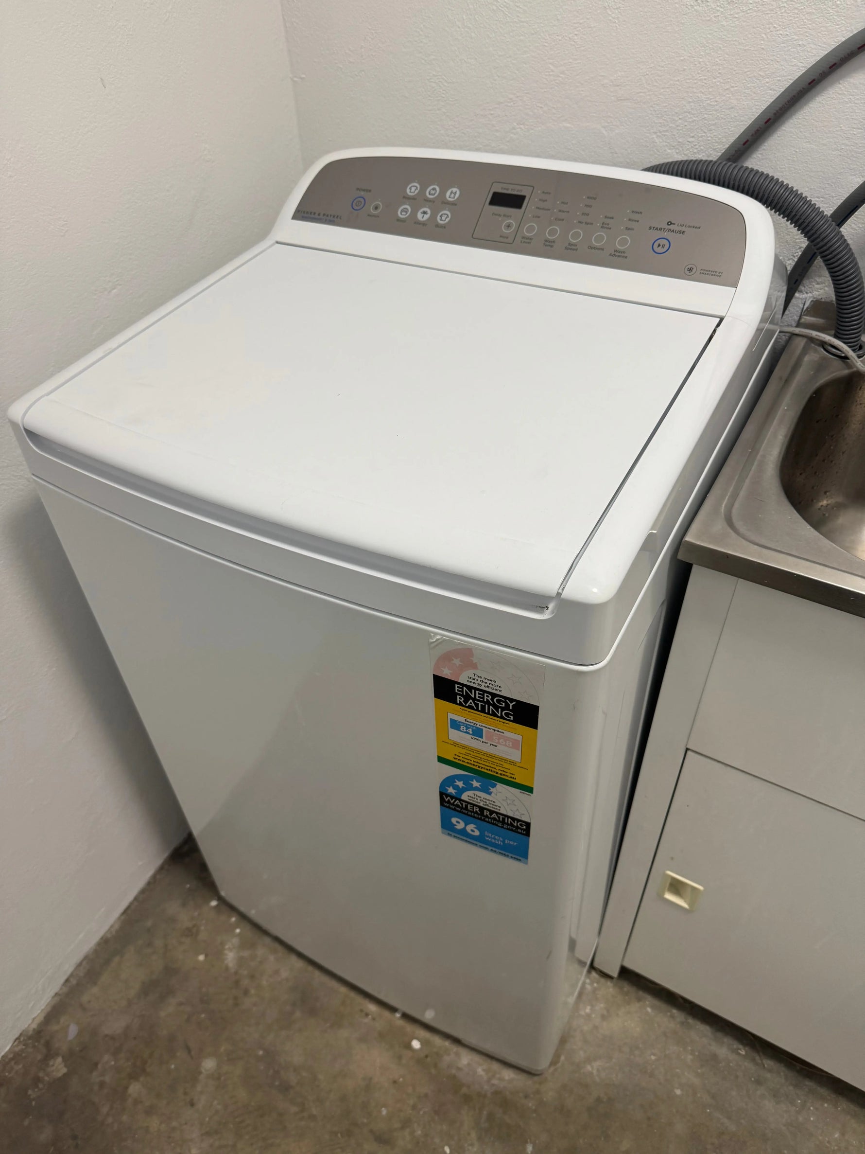 Refurbished combo Fisher and paykel 442 ltr fridge &  8 kg top loader ( 3 months  warranty ) | SYDNEY