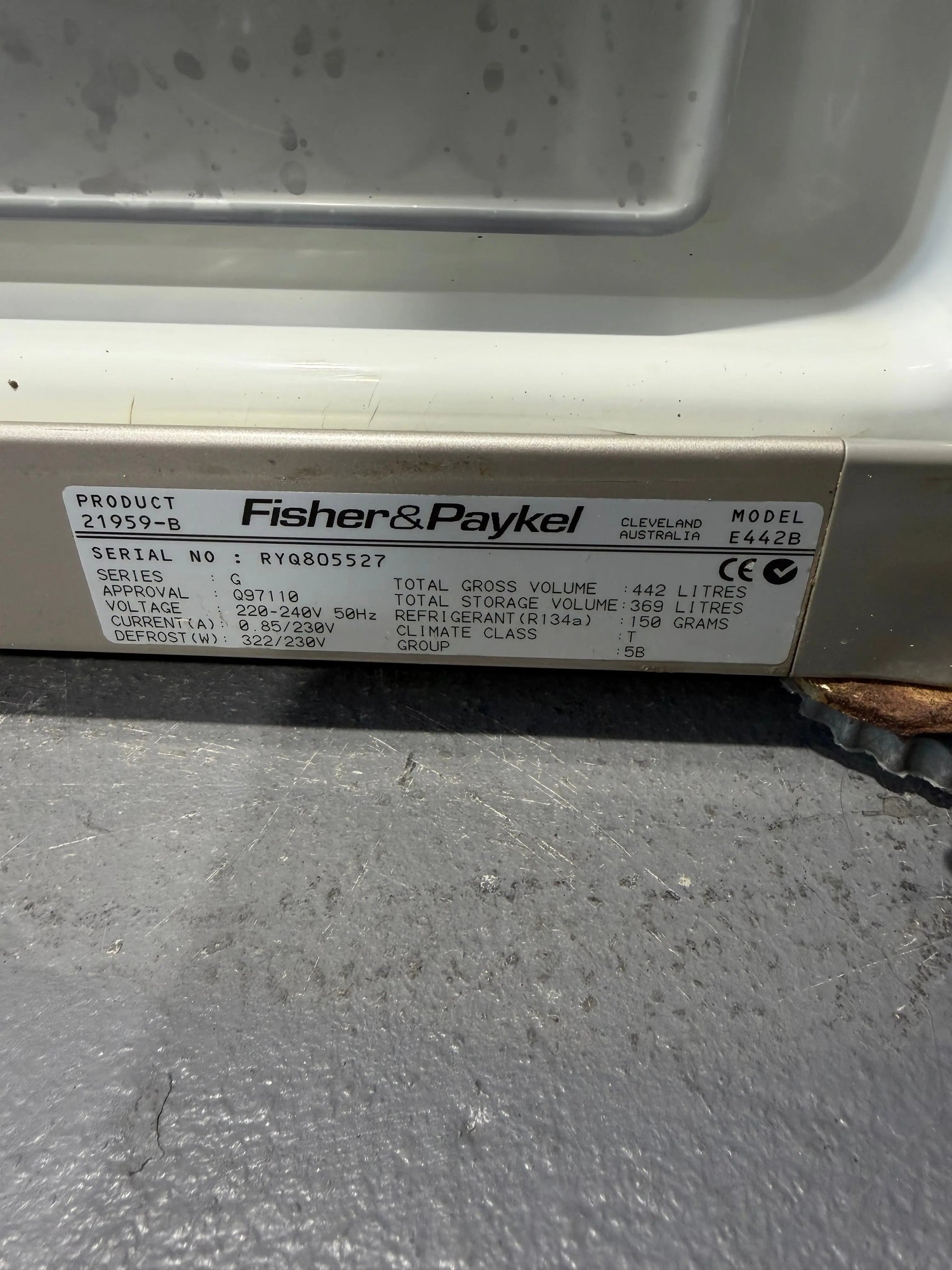 Refurbished fisher and Paykel 442 liters fridge freezer | ALEXANDRIA