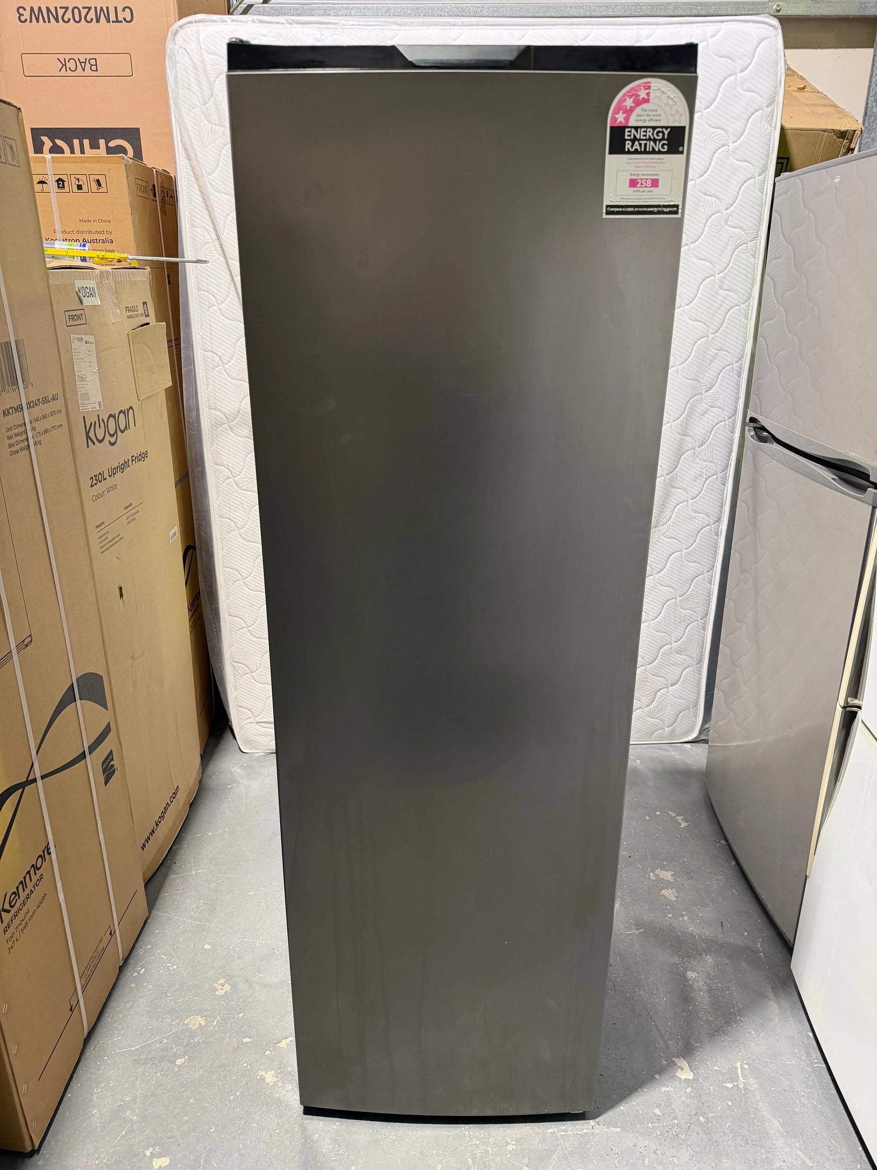 Refurbished kogan 204 litres upright freezer | BRISBANE