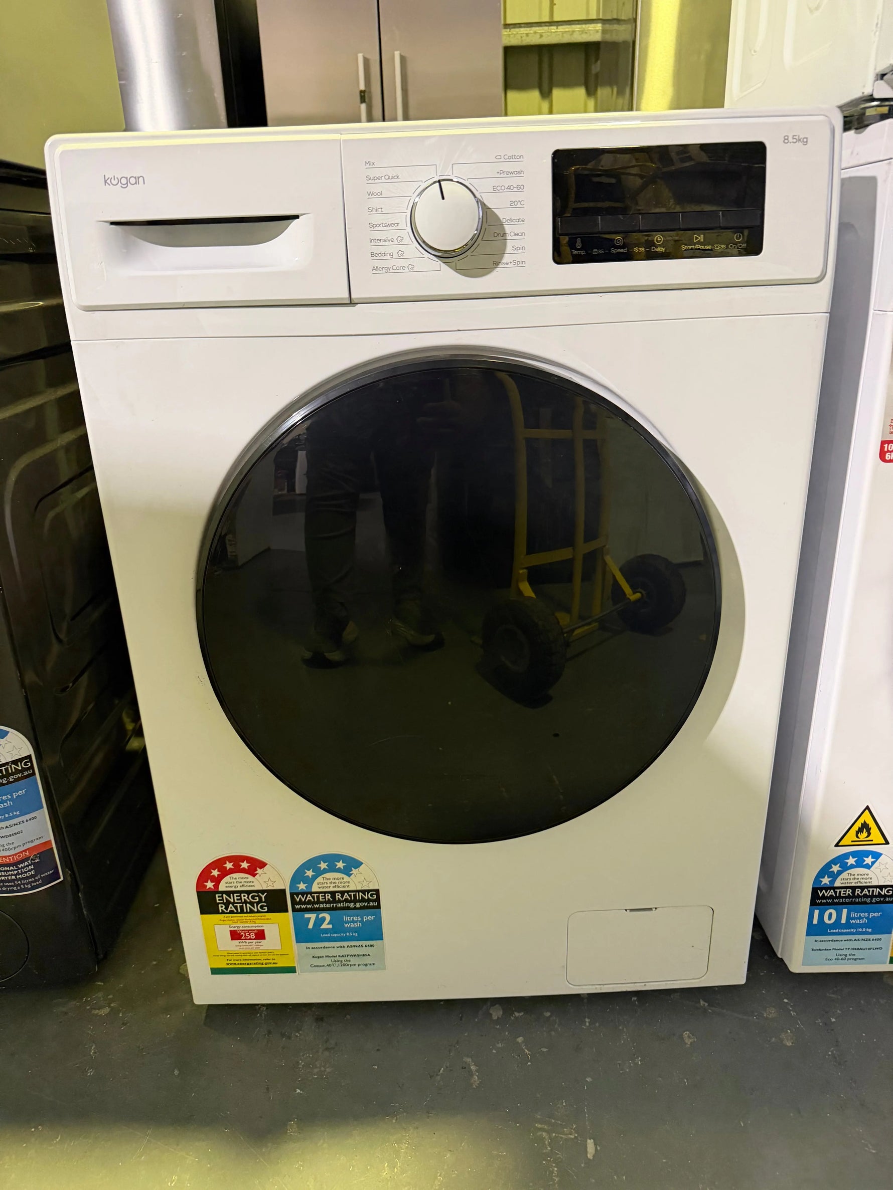 Refurbished kogan 8.5kg washing machine | BRISBANE