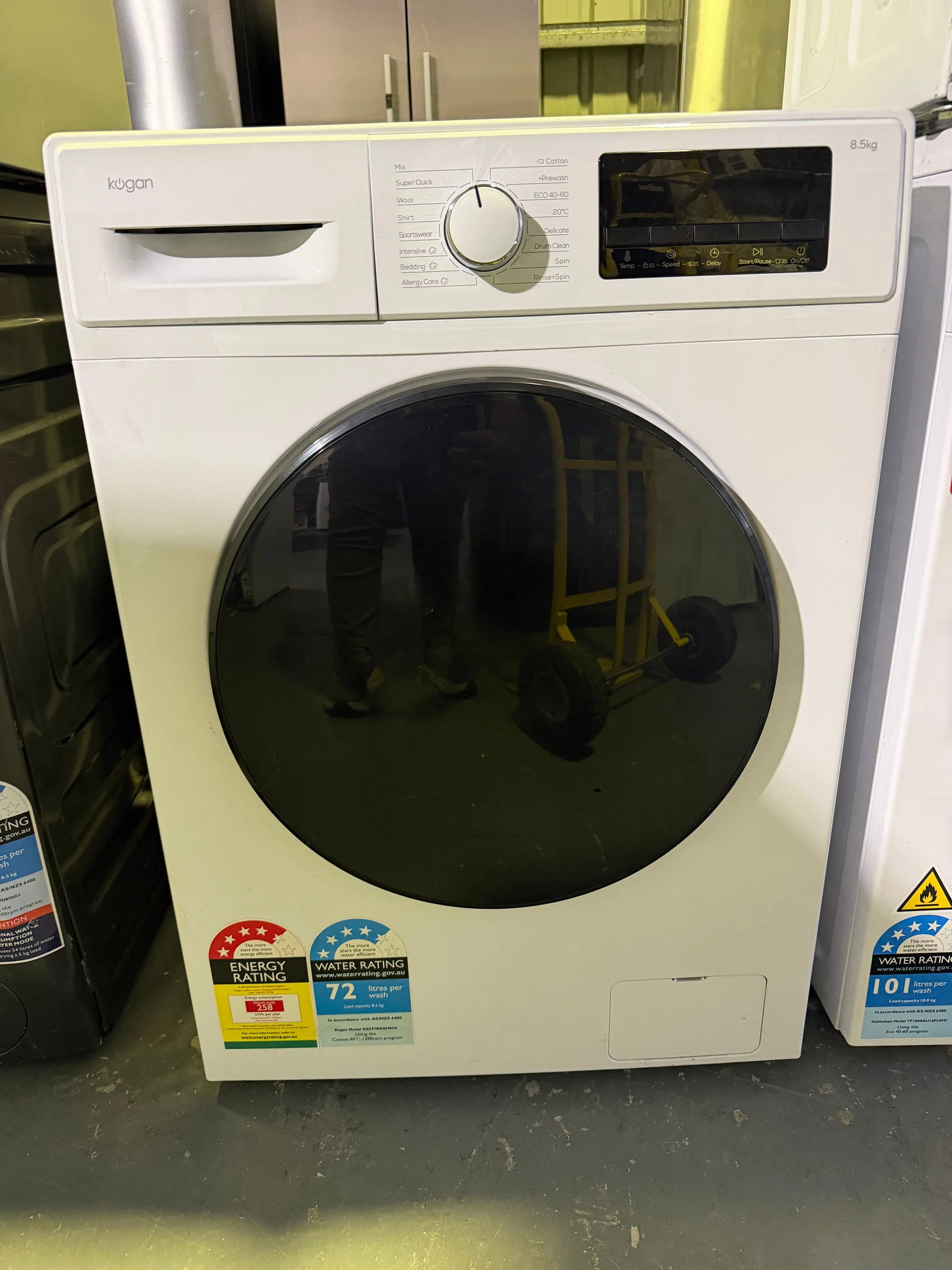 Refurbished kogan 8.5kg washing machine | BRISBANE