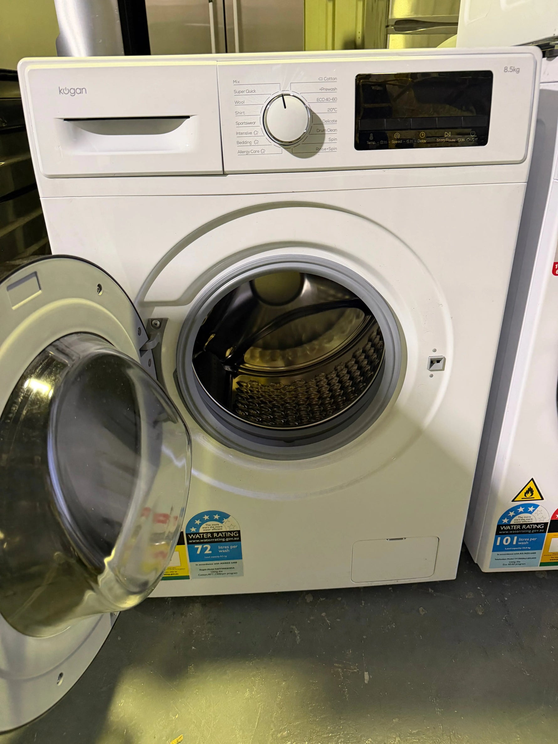 Refurbished kogan 8.5kg washing machine | BRISBANE