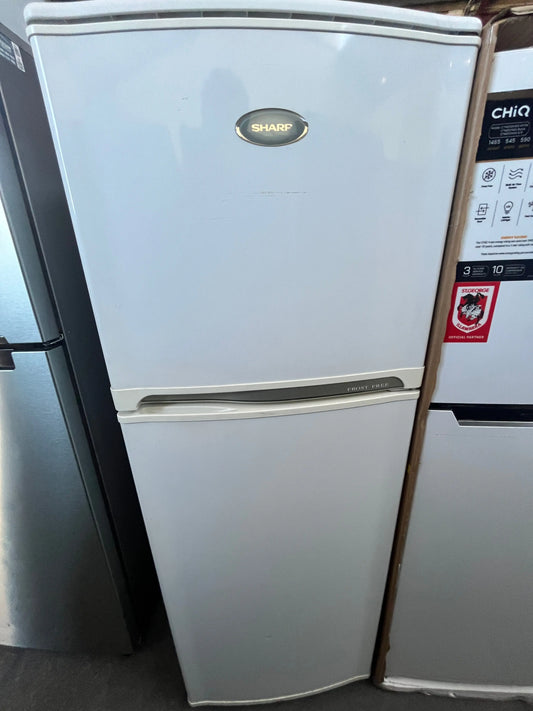 Refurbished sharp 229L Fridge Freezer | ADELAIDE