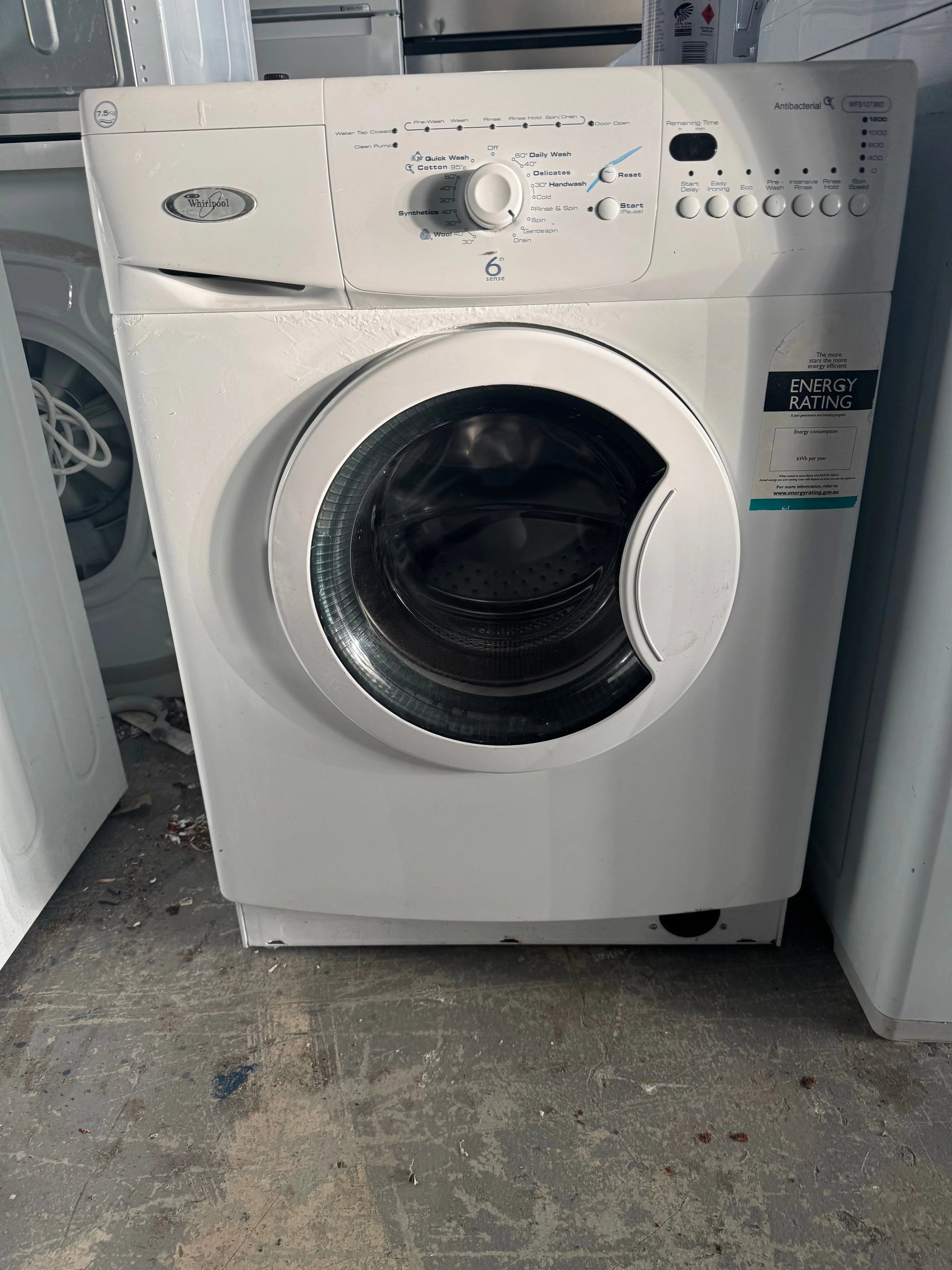 Refurbished whirlpool 7.5 Kgs Washing Machine | PERTH