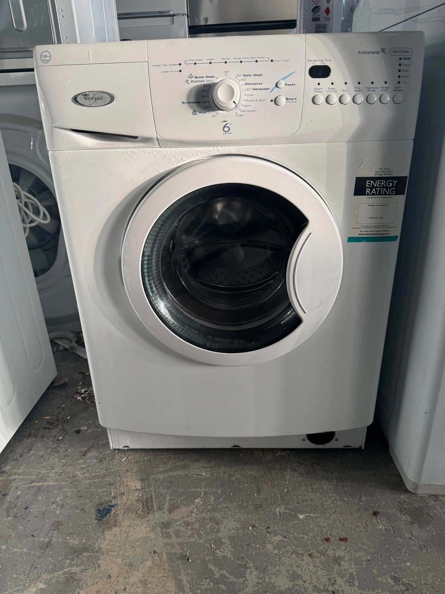 Refurbished whirlpool 7.5 Kgs Washing Machine | PERTH