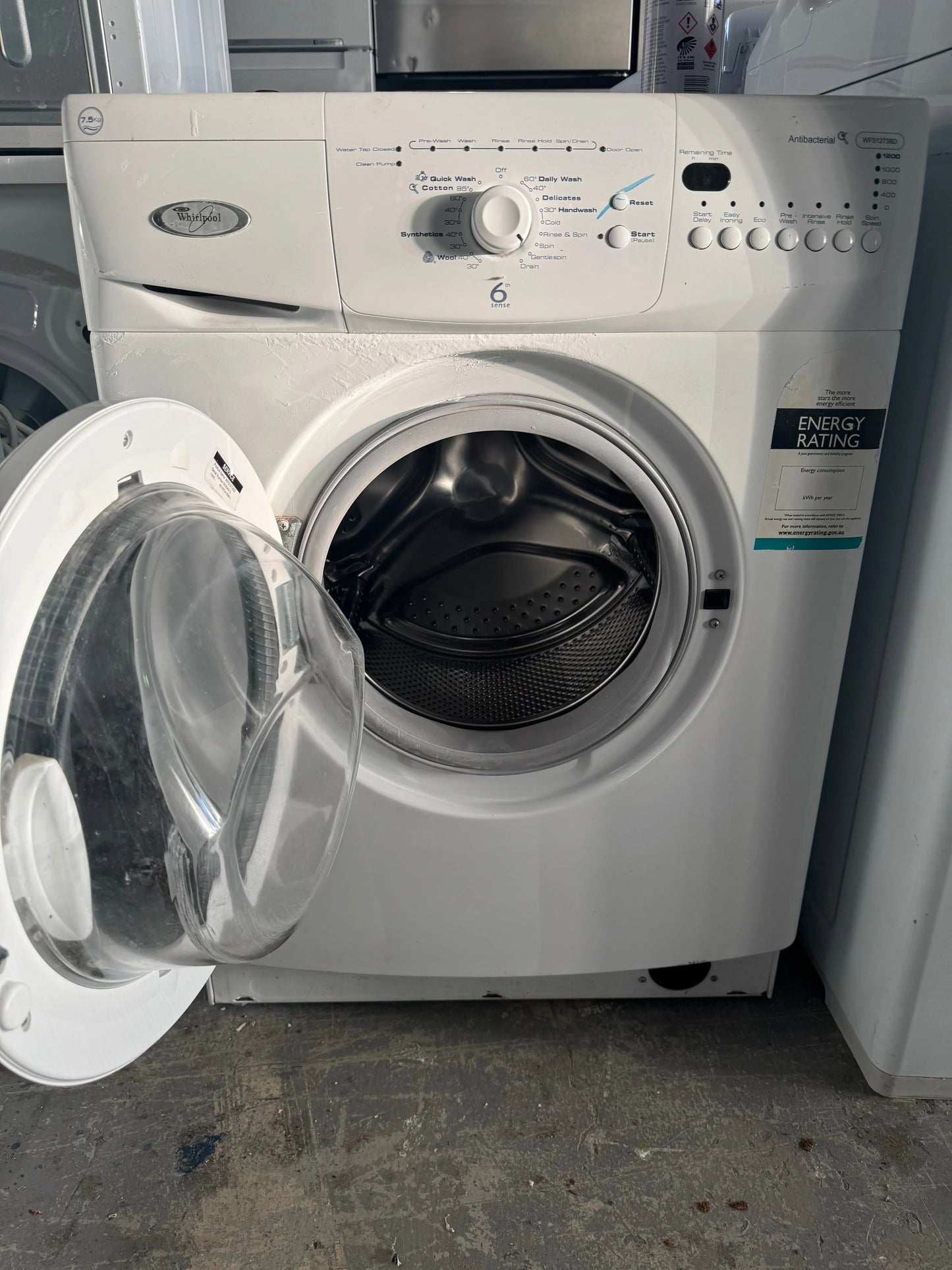 Refurbished whirlpool 7.5 Kgs Washing Machine | PERTH