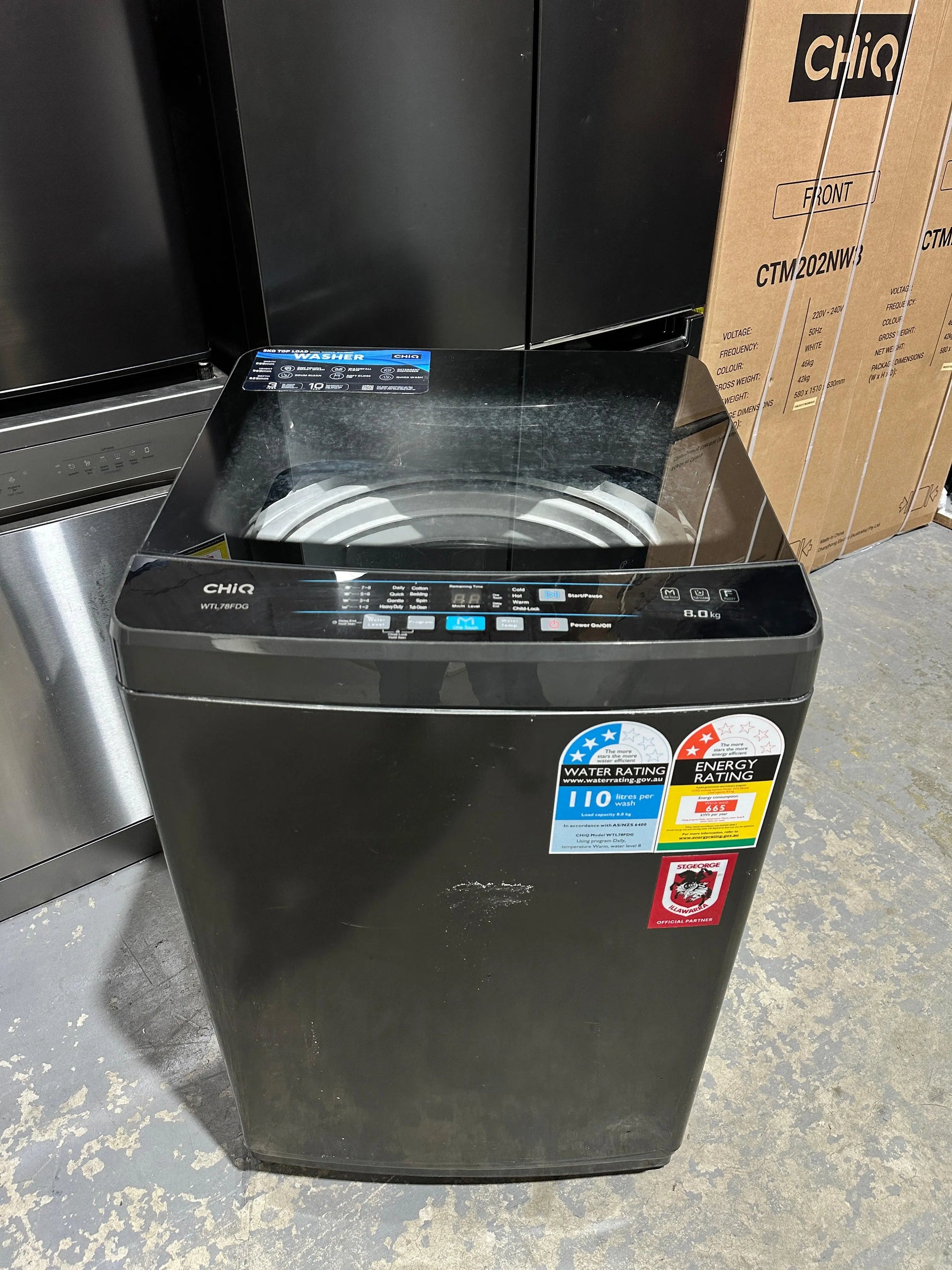 Reliable CHiQ 8kg Family Top Load Washer | ADELAIDE