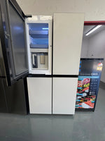SAMSUNG 648L BESPOKE COTTA WHITE FRENCH DOOR REFRIGERATOR WITH INTERNAL BEVERAGE CENTRE™ SRFX7600W | SYDNEY