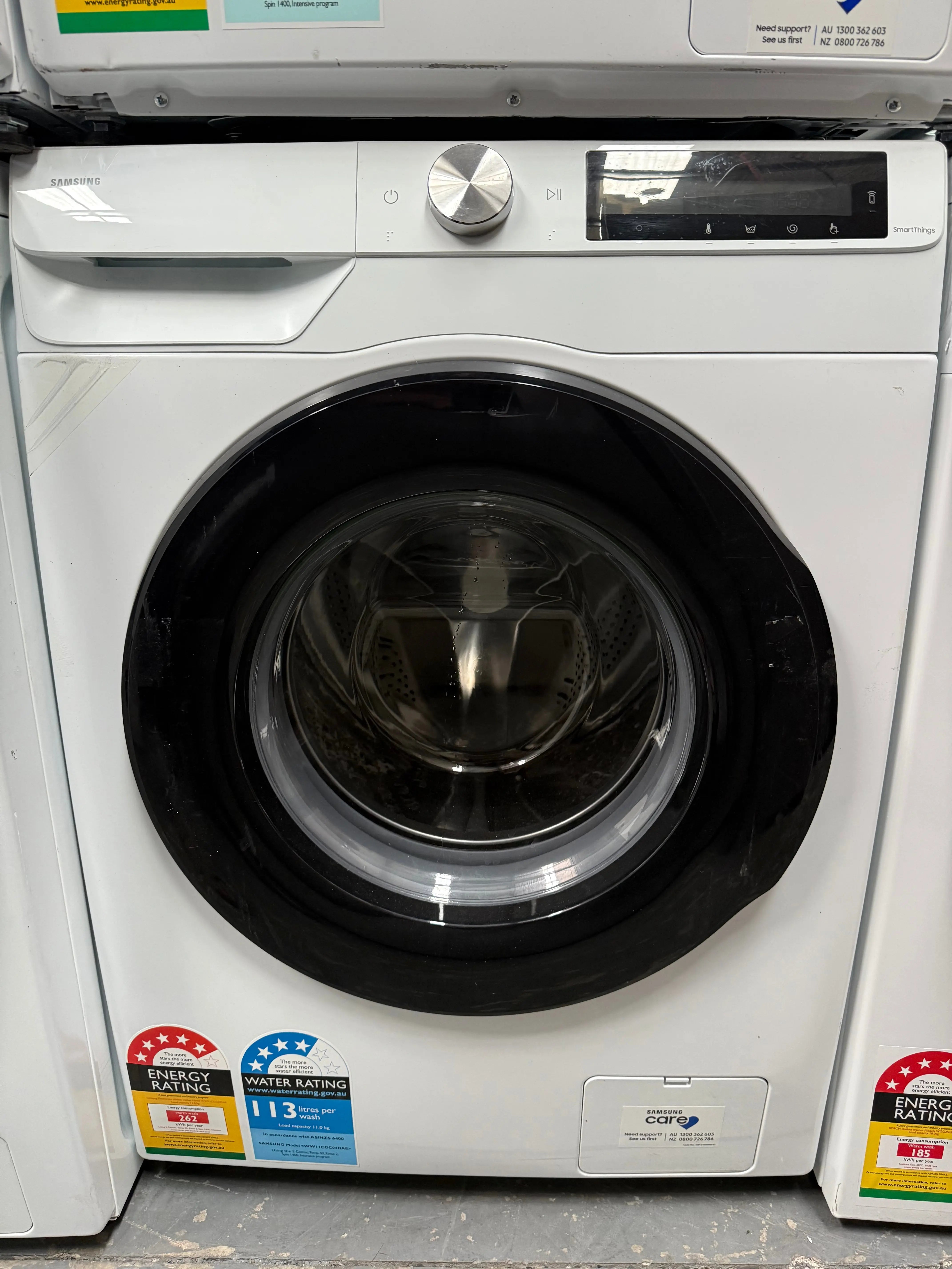 Samsung 11kg Front Load Washing Machine – Refurbished | WW11CGC04DAE | MELBOURNE