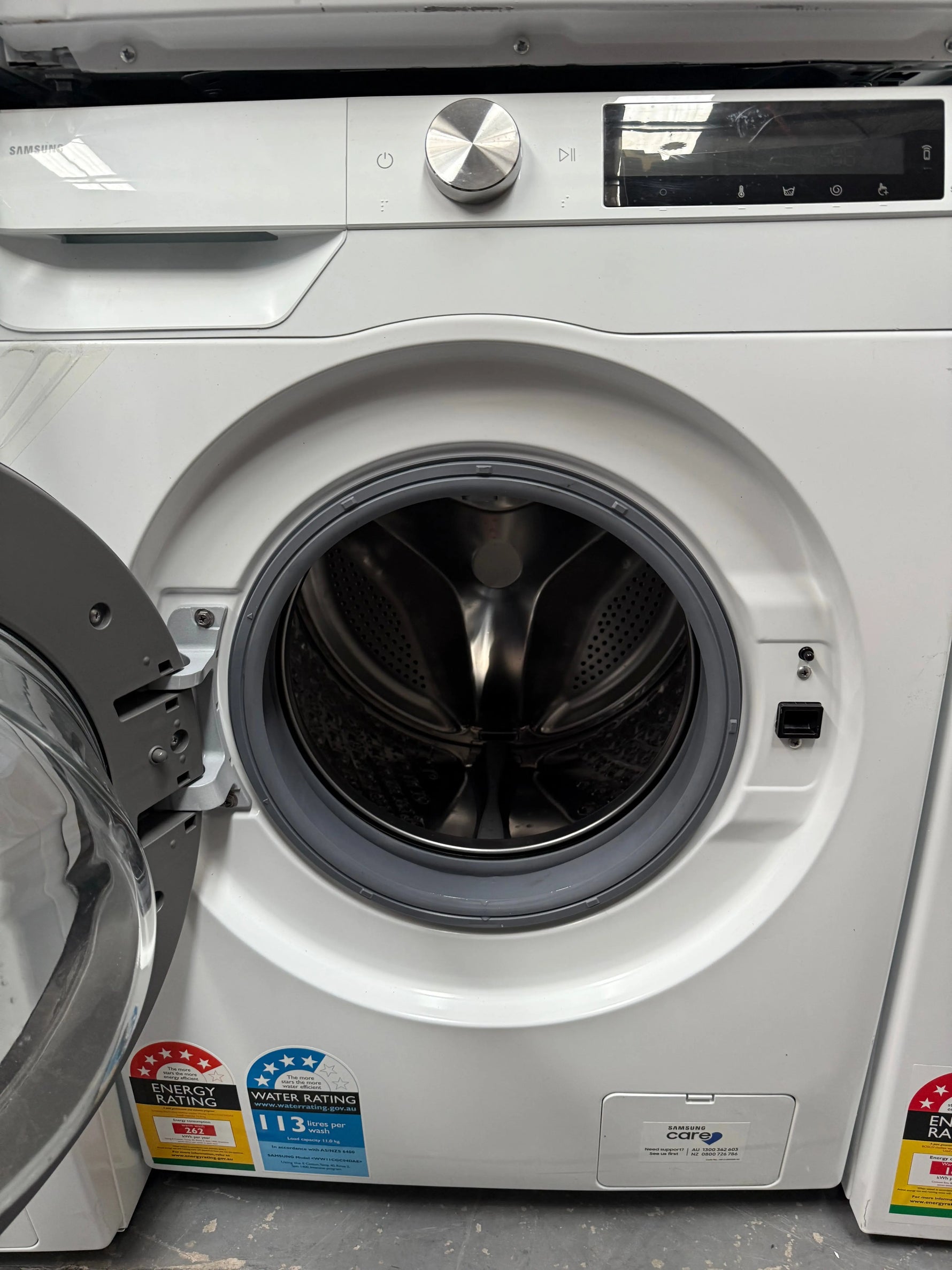 Samsung 11kg Front Load Washing Machine – Refurbished | WW11CGC04DAE | MELBOURNE