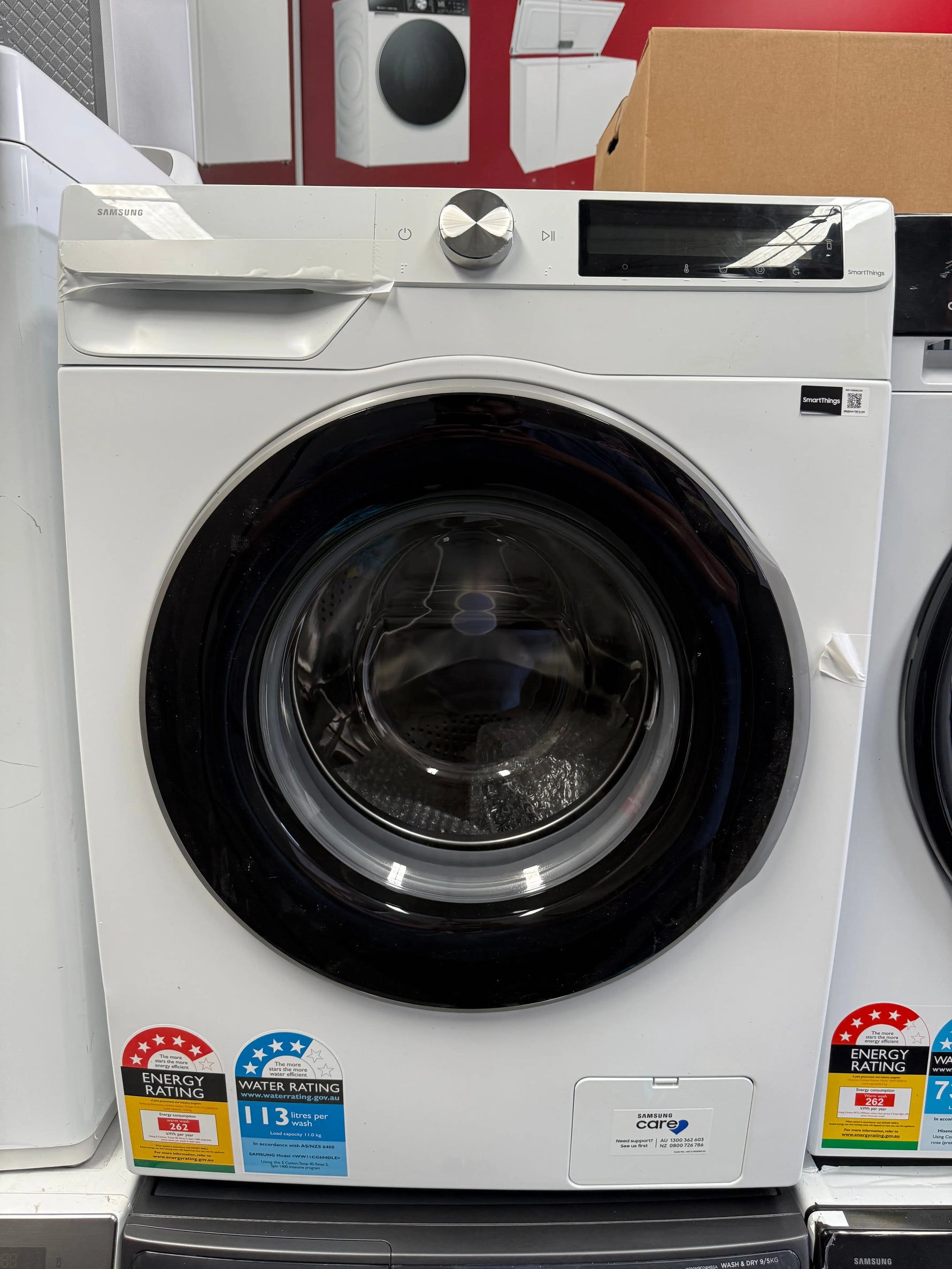 Samsung 11kg Smart Front Load Washing Machine – Factory Seconds | WW11CG604DLE | ADELAIDE