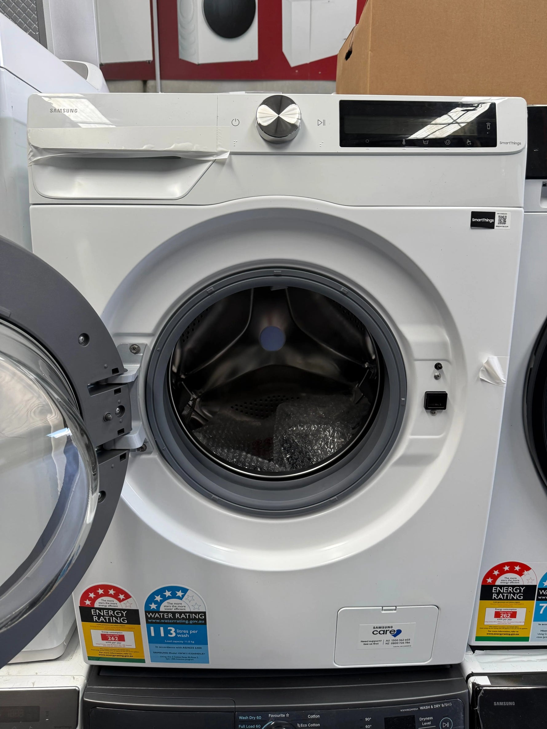 Samsung 11kg Smart Front Load Washing Machine – Factory Seconds | WW11CG604DLE | ADELAIDE