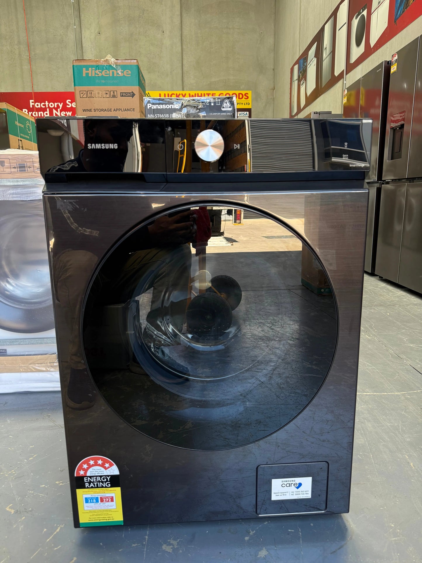 Samsung 12kg Front Load Washing Machine – Factory Seconds | WW12BB944DGB | MELBOURNE